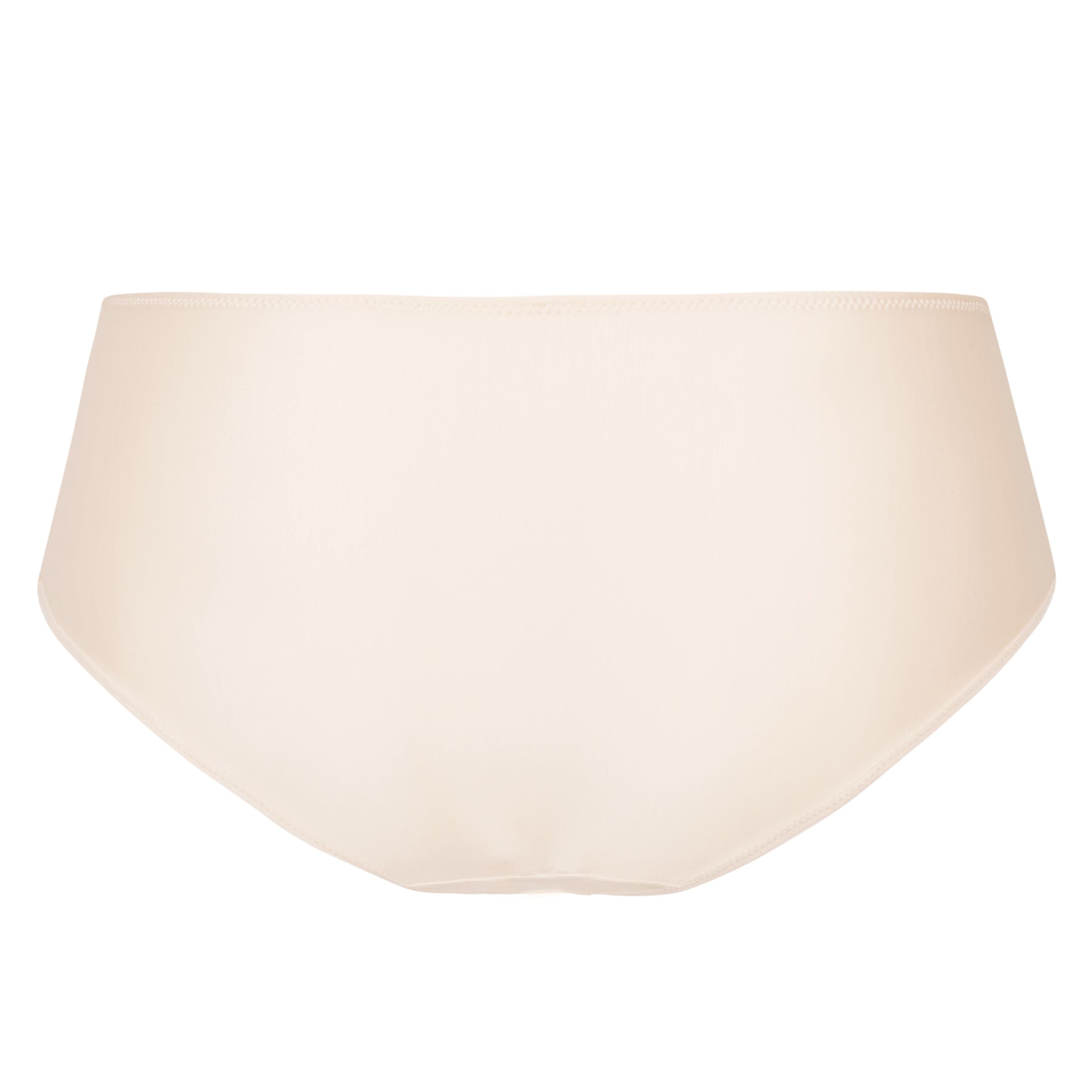 Back view of Empreinte Infinity creamy beige bikini showcasing smooth fabric, full coverage, and a seamless finish.
