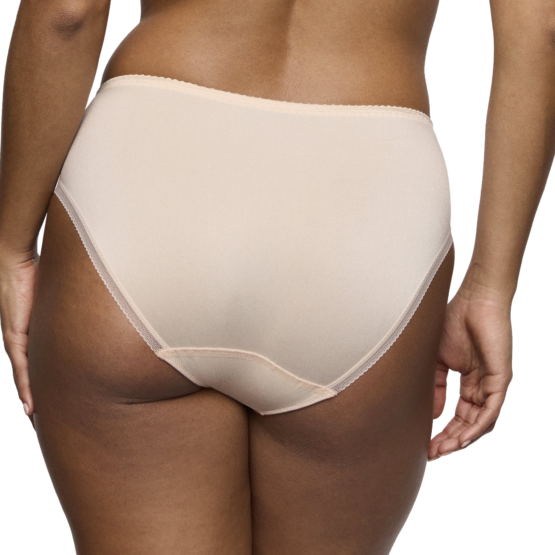 Back view of the PrimaDonna Monterrey Full Brief in Venus showcasing a smooth microfiber back, full coverage, soft leg openings, and a seamless finish for everyday comfort.