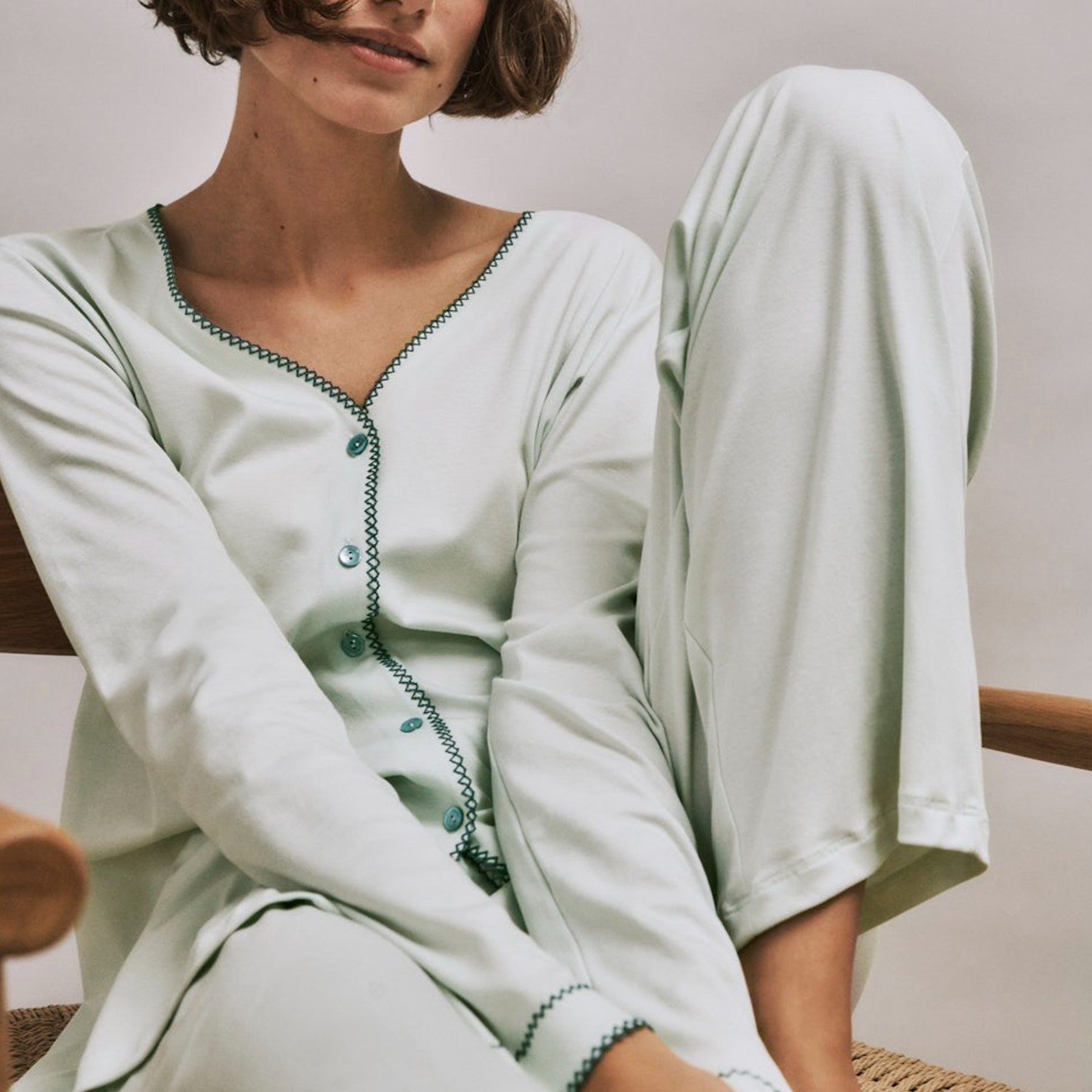 Hanro Crochetta Stitch PJ Set