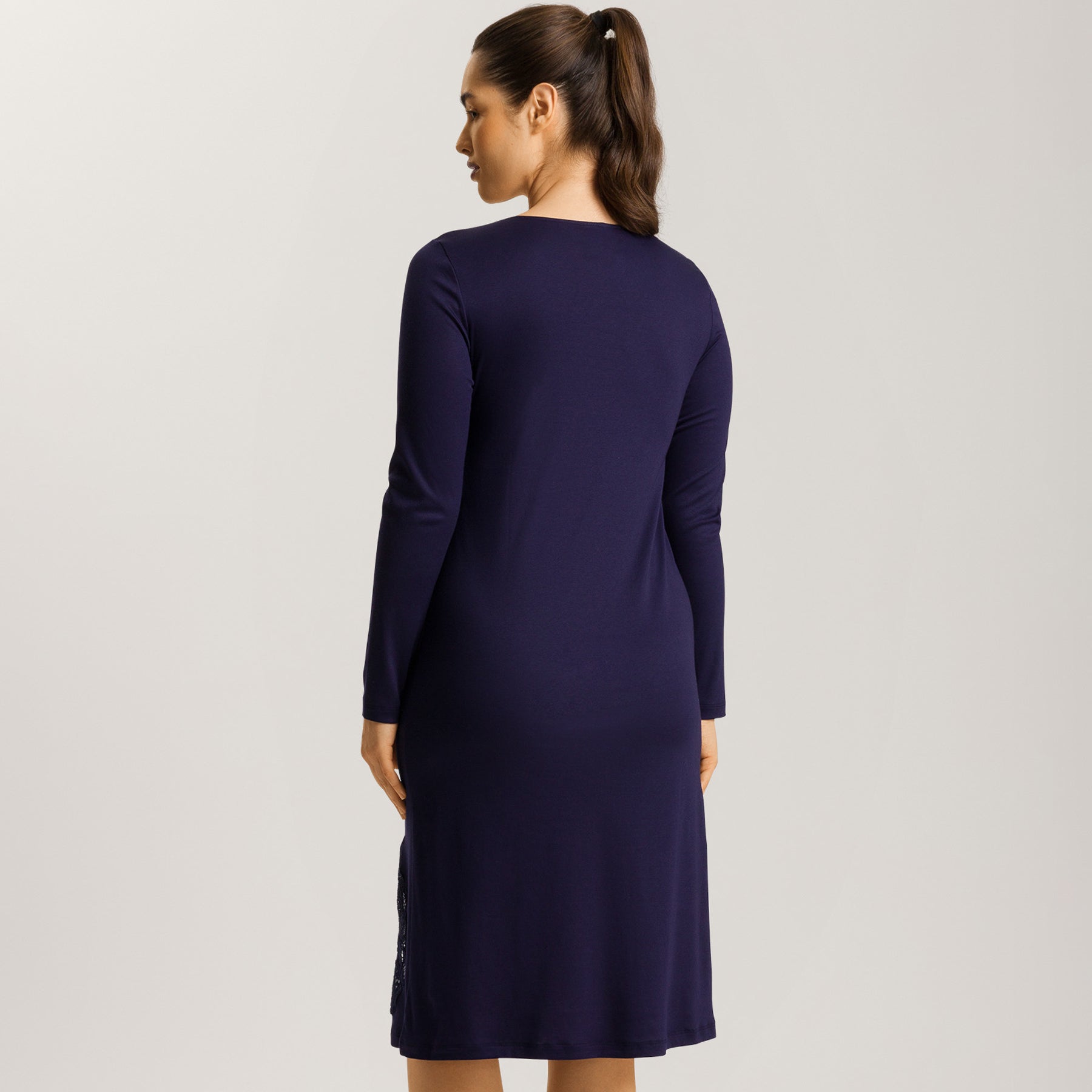 Hanro Anne Long Sleeve Chemise