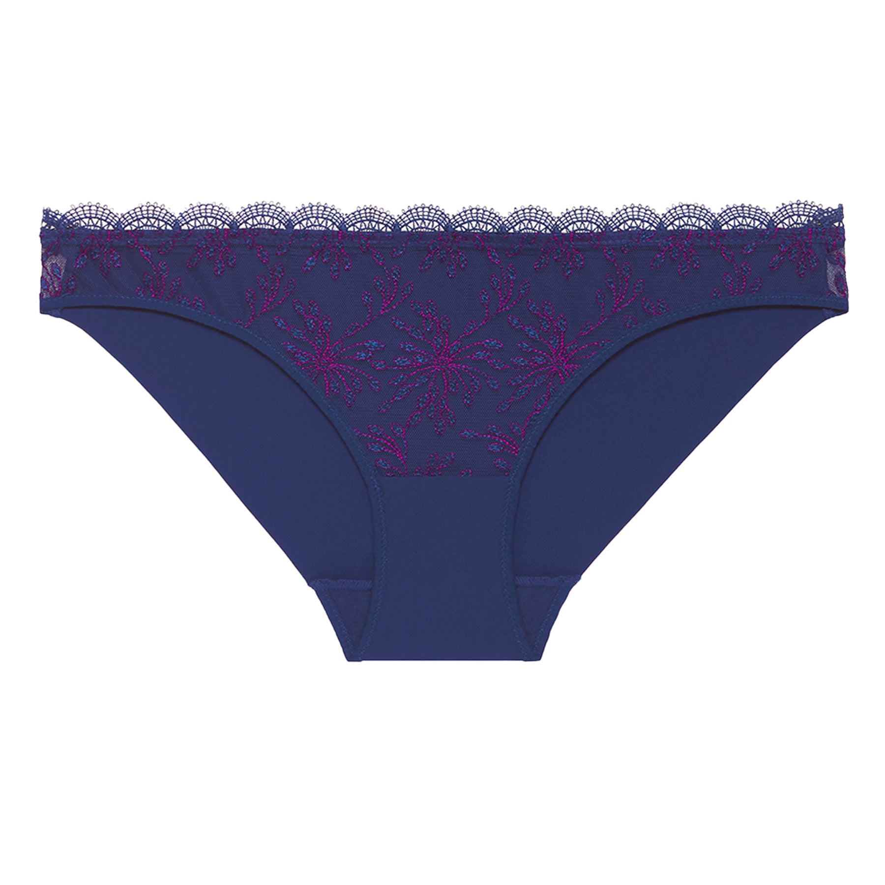 Buy women'secret Blue Guipure Lace Brazilian Panty 2024 Online