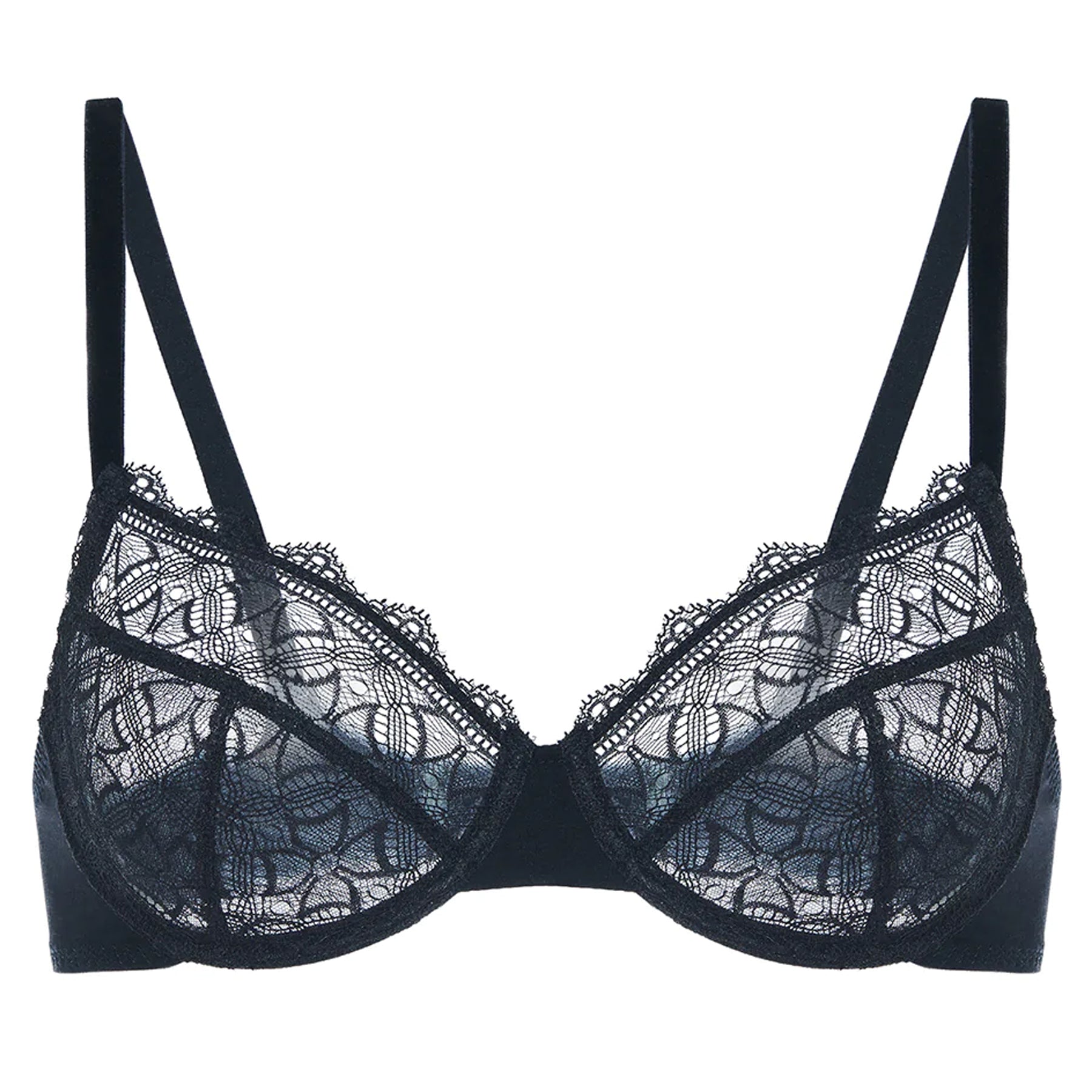 Delicate lace coloured balconette bra, DKNY, Shop Unlined Bras & Bra Tops  For Women Online