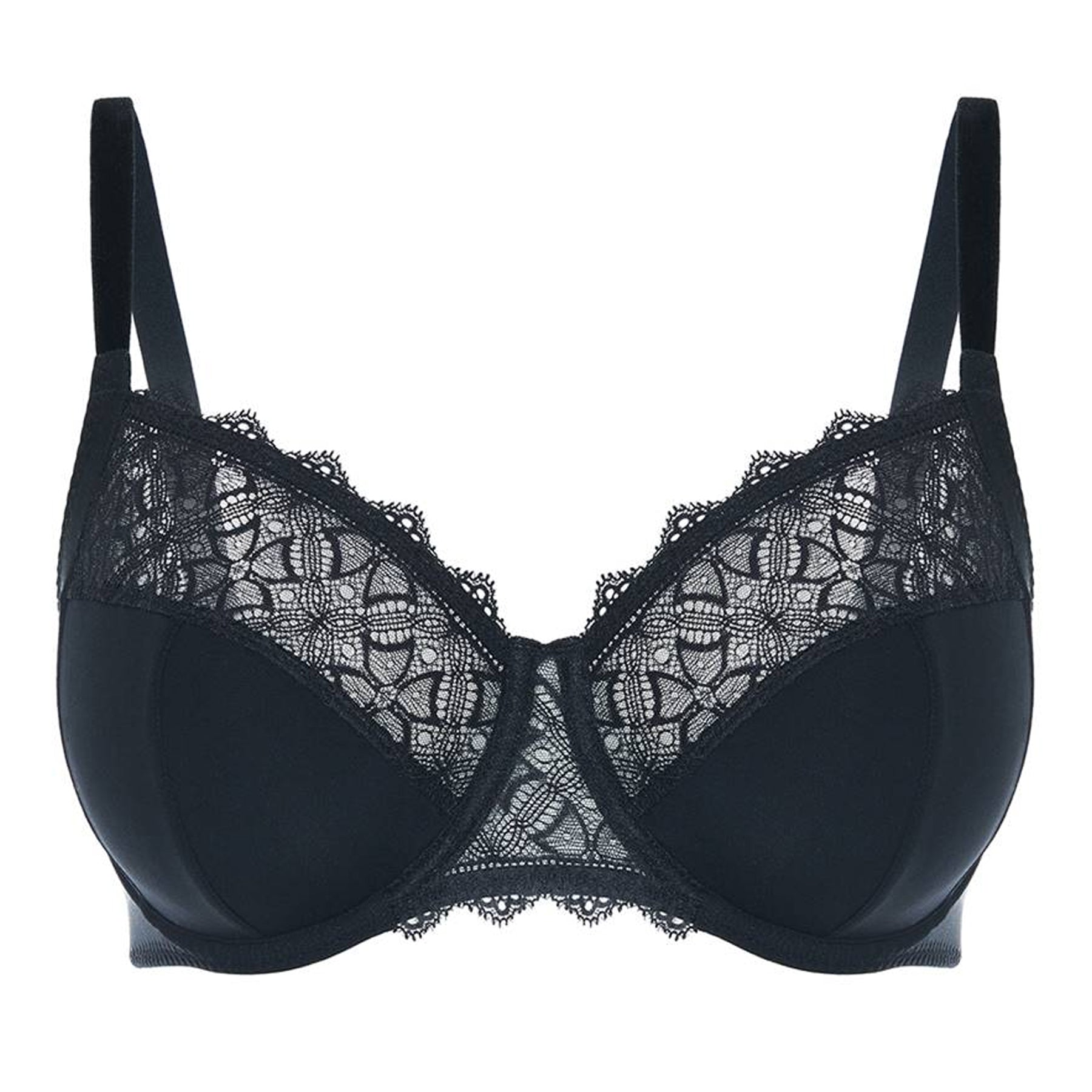 Cacique blue, black & white geometric bra 44D Size undefined - $20 - From  Lori