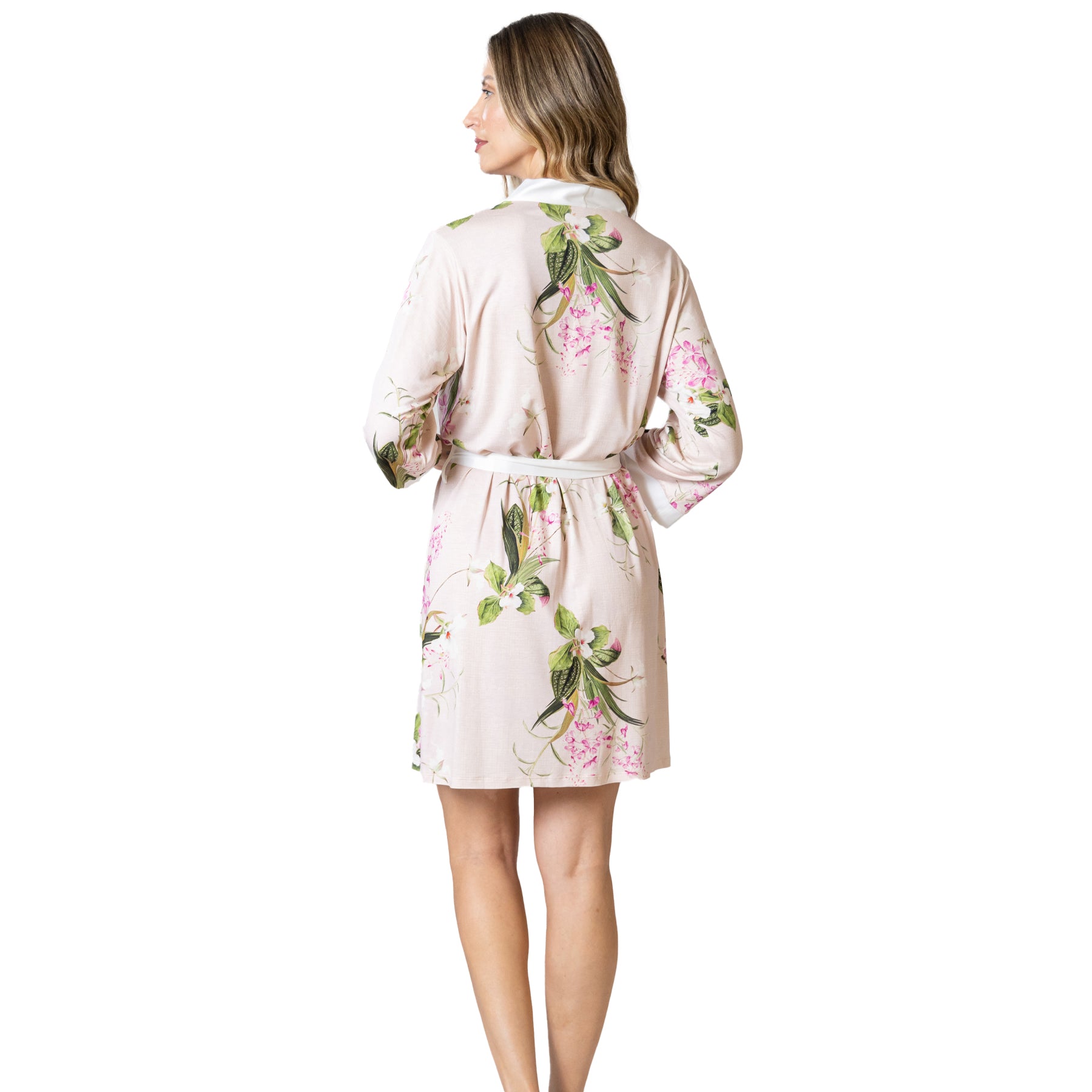 Mari M Flora Rose Robe