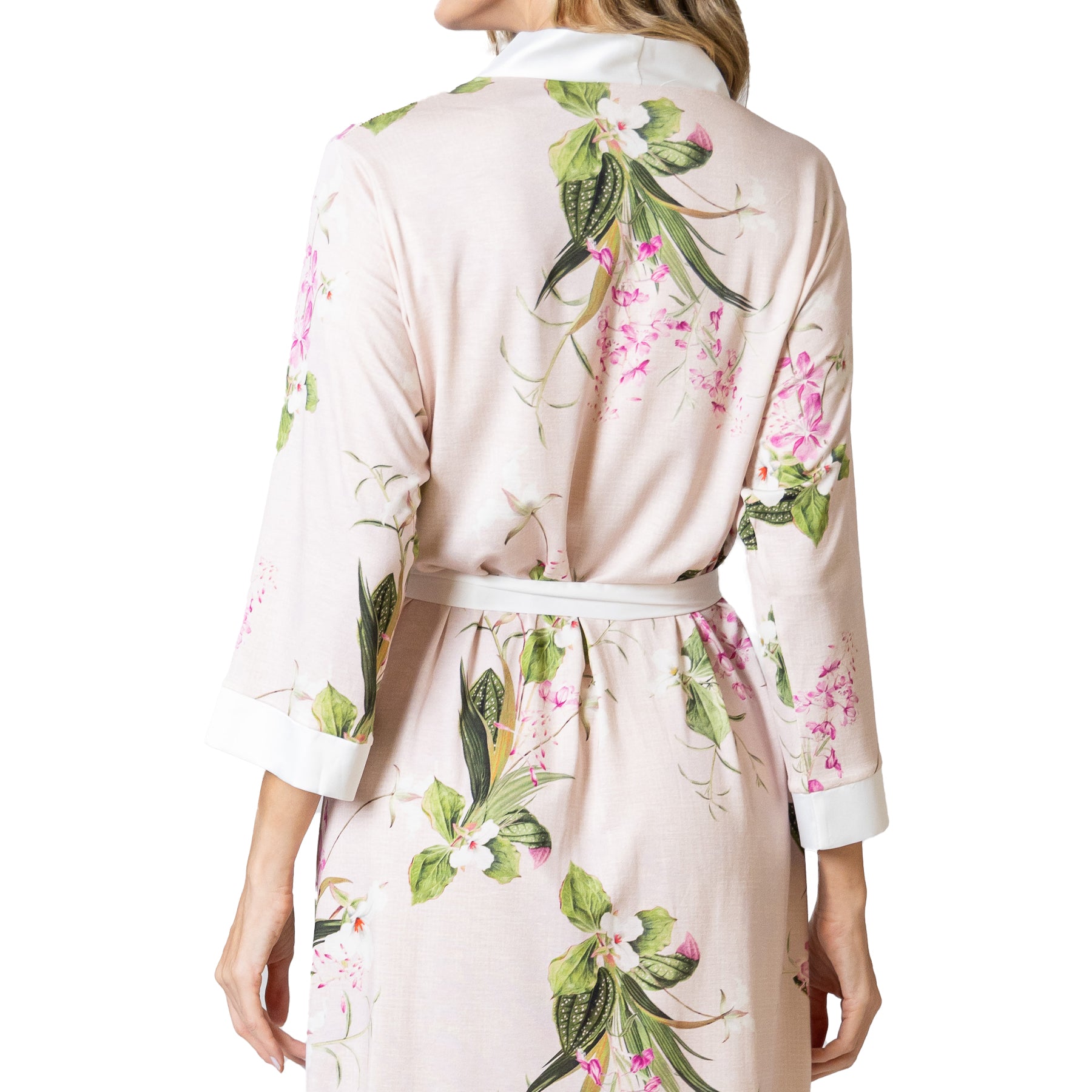 Mari M Flora Rose Robe