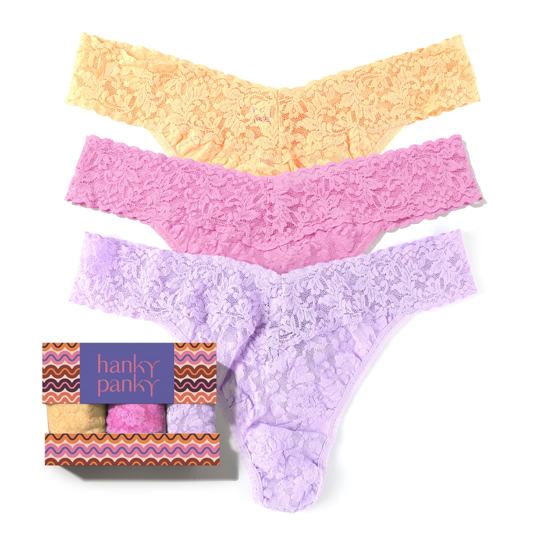 Hanky Panky Regular Rise Solid Bundle (3 pack)
