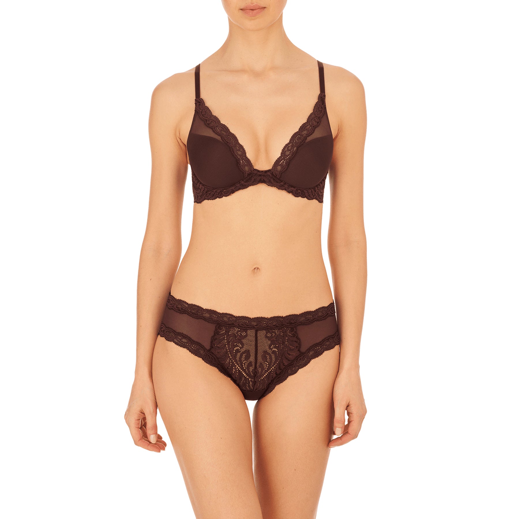 Natori Feathers Plunge Bra