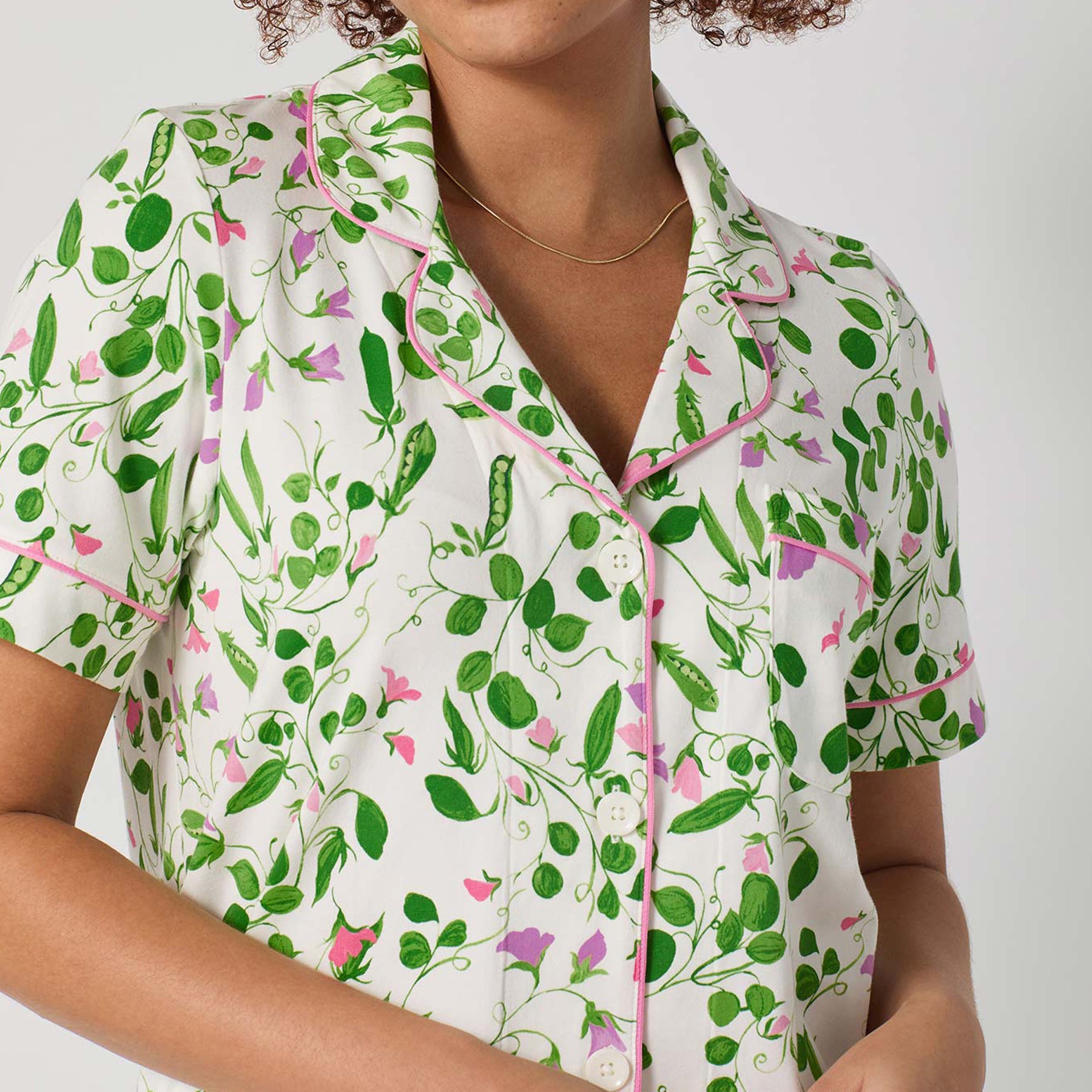 Bed Head Short Sleeve Cropped PJ Set