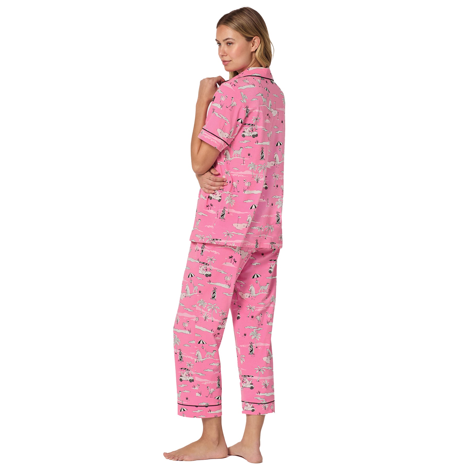 Bed Head Short Sleeve Cropped PJ Set