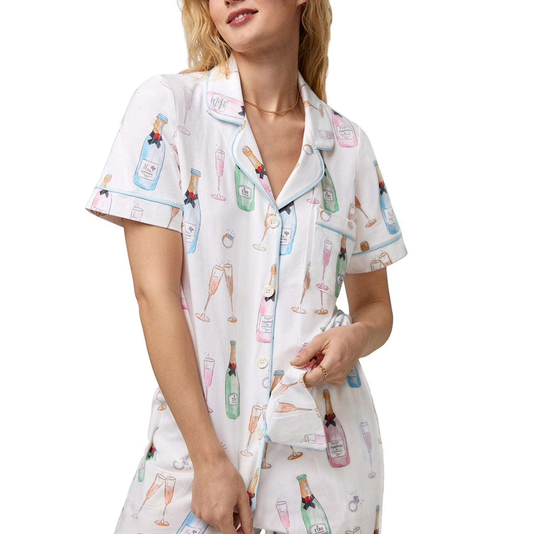 Bed Head Short Slv Cropped Pant PJ Set