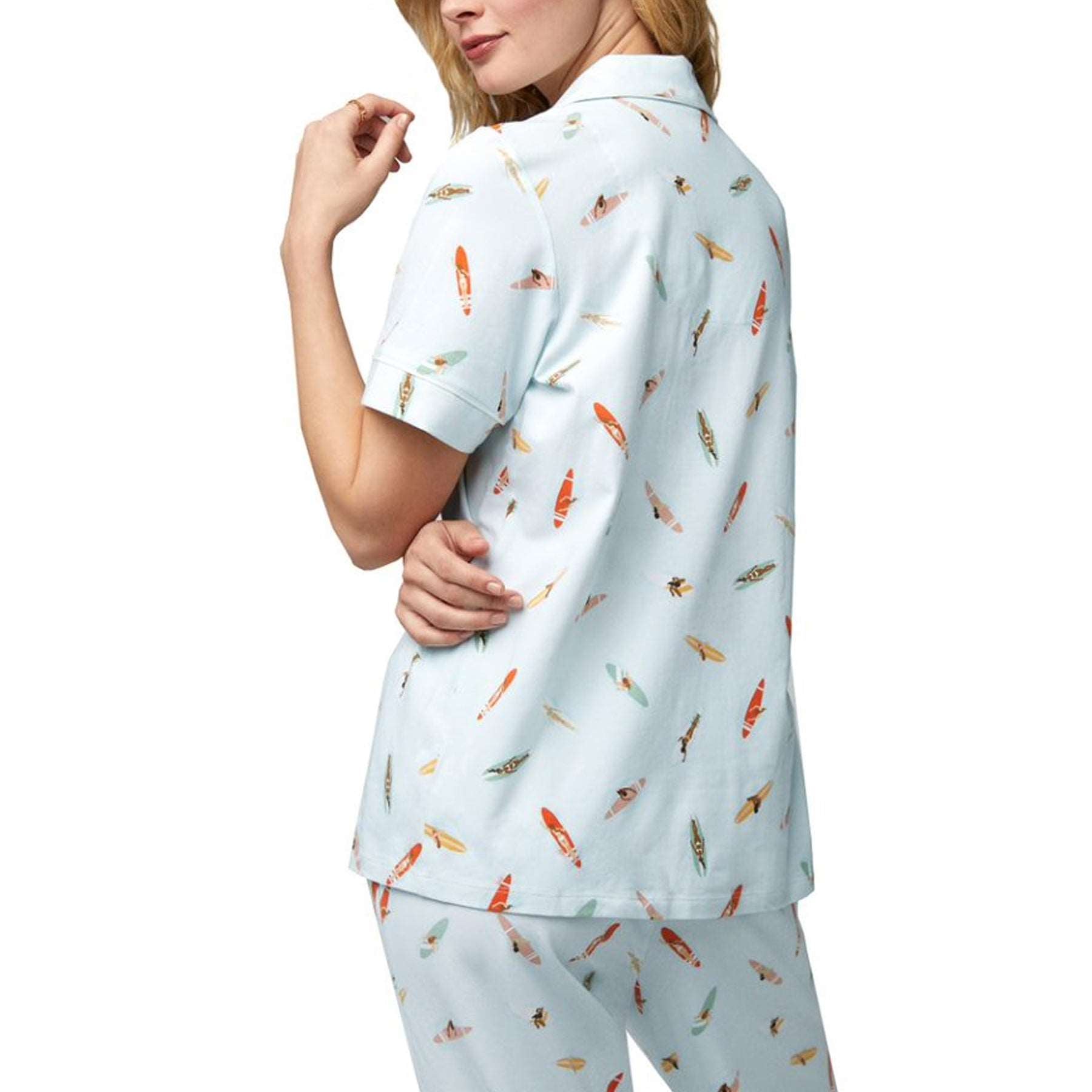 Bed Head Short Slv Cropped Pant PJ Set