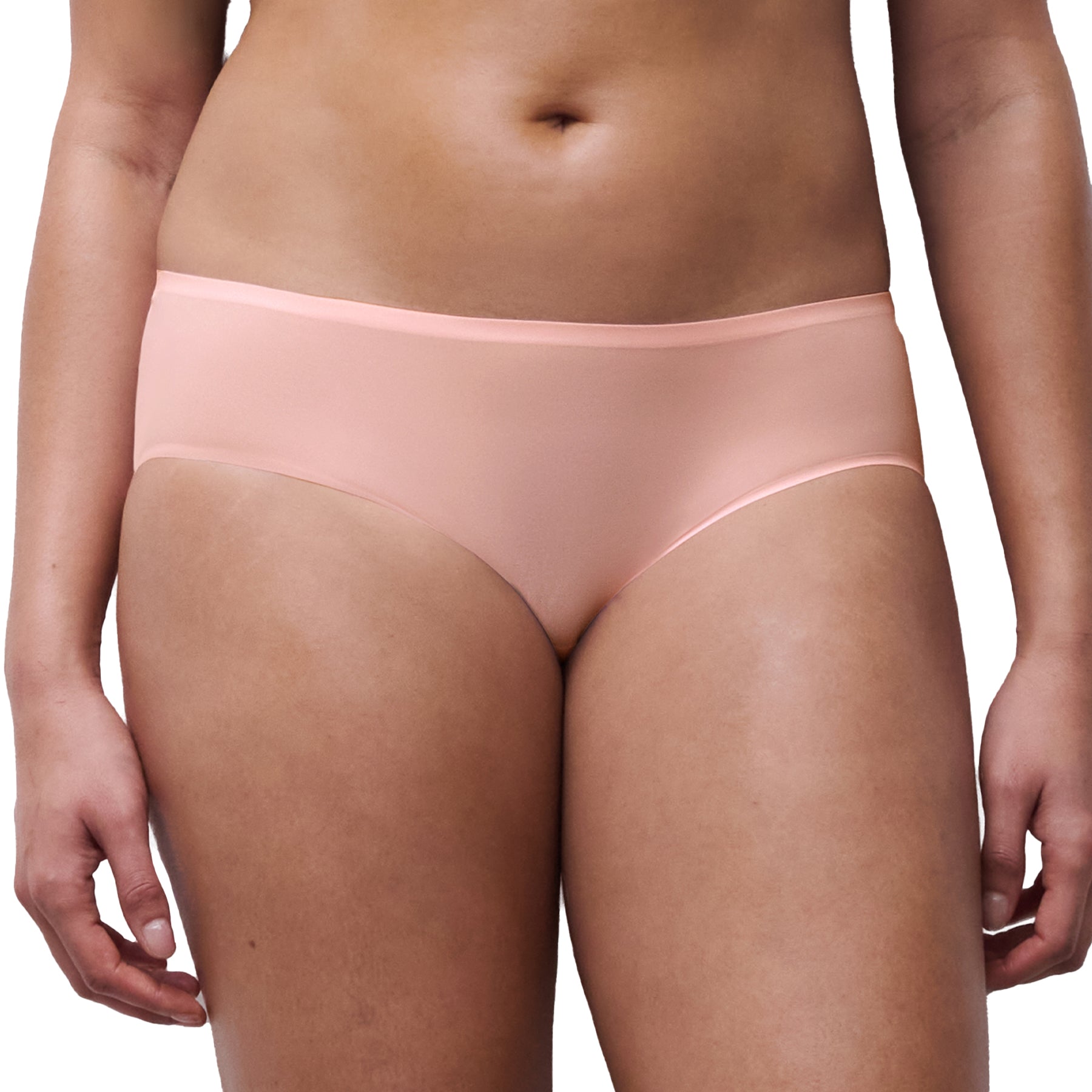 Seamless brief with clean edges displayed on white background