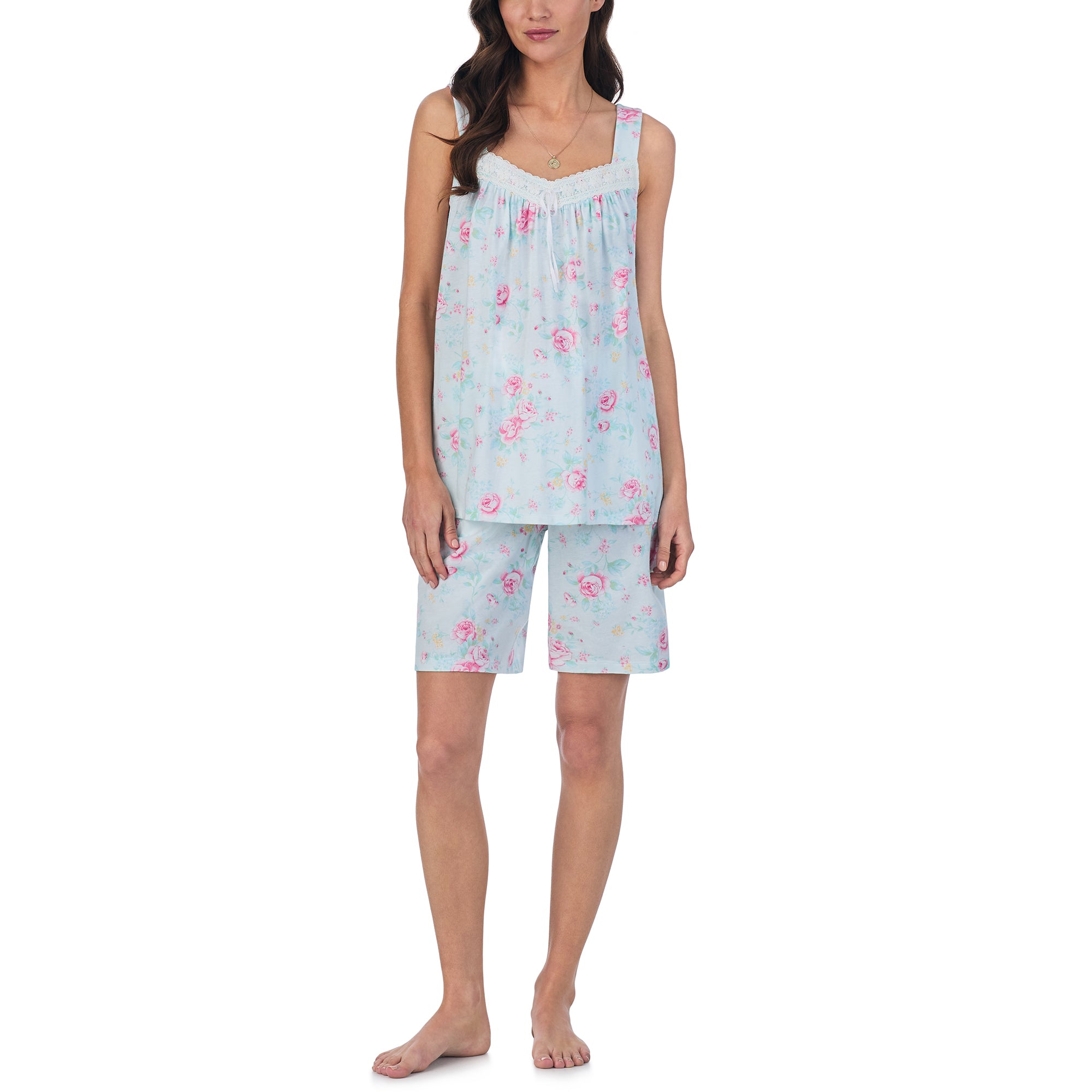 Carole Hochman Slvless Bermuda PJ Set