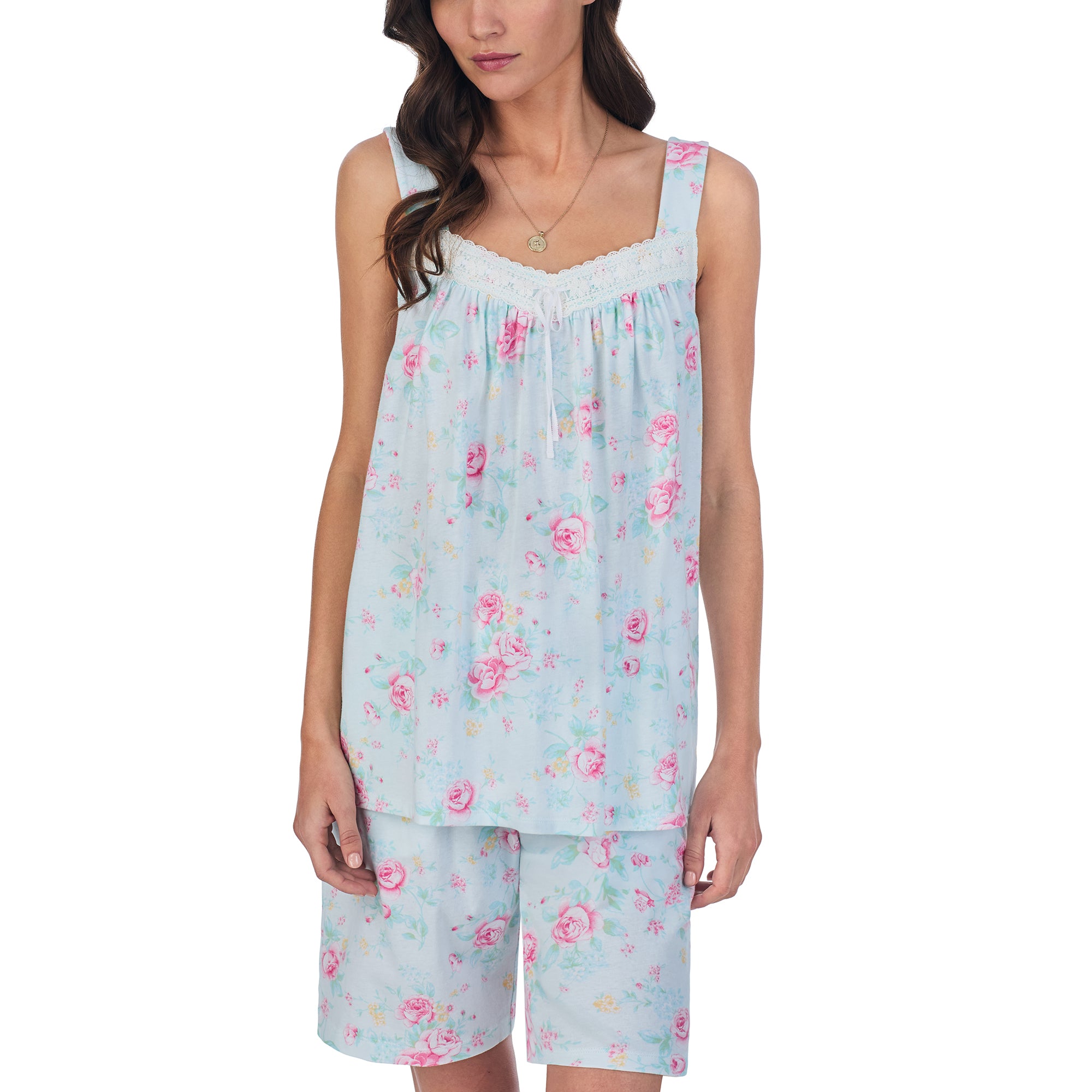 Carole Hochman Slvless Bermuda PJ Set