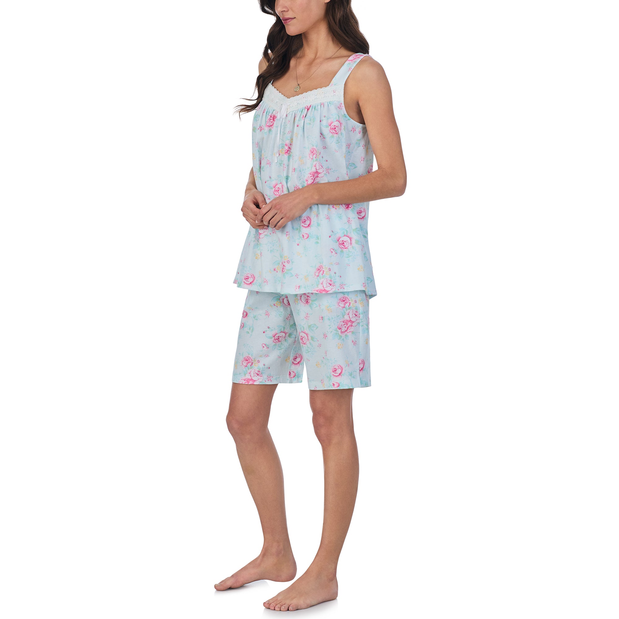 Carole Hochman Slvless Bermuda PJ Set