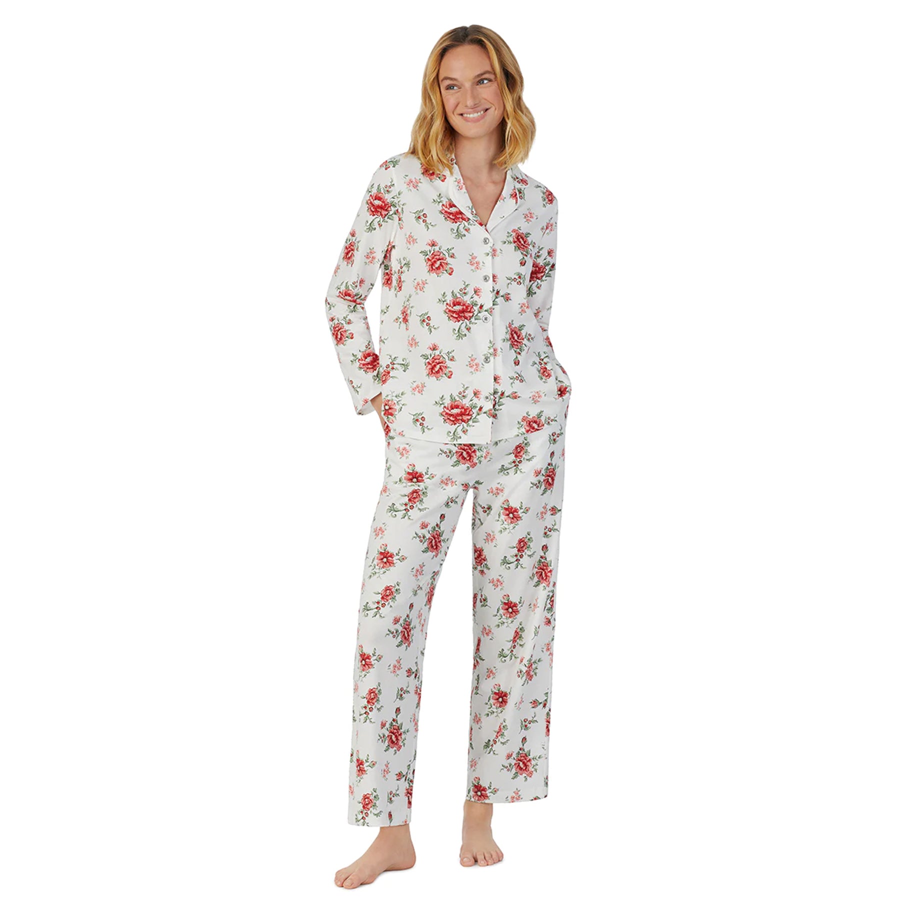 Carole Hochman Royal Garden PJ Set