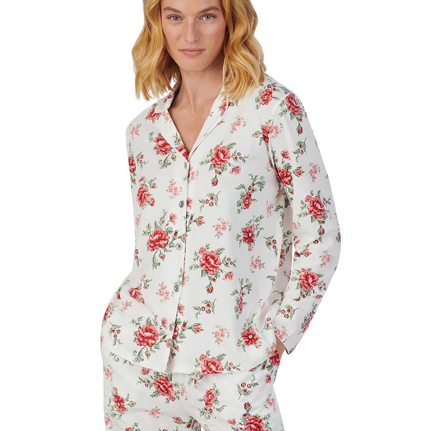 Carole Hochman Royal Garden PJ Set