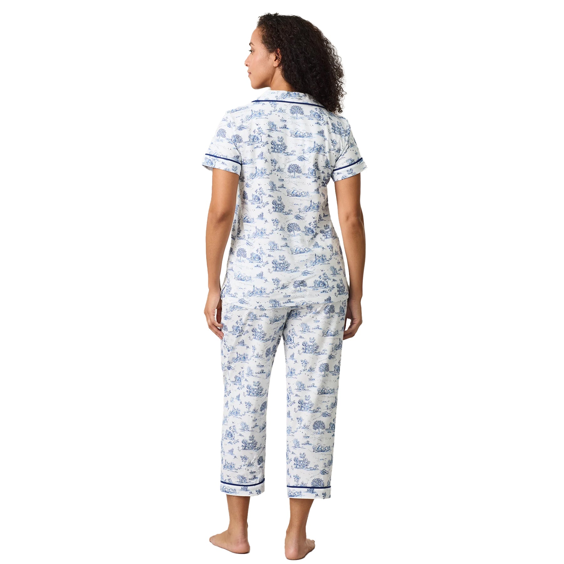 Carole Hochman Cropped PJ Set