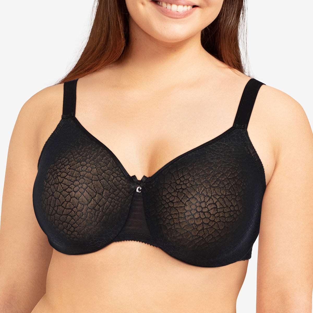 Chantelle bra 1891 C Magnaifique Full Cup Bra in black how should a bra fit french lingerie canada toronto linea intima