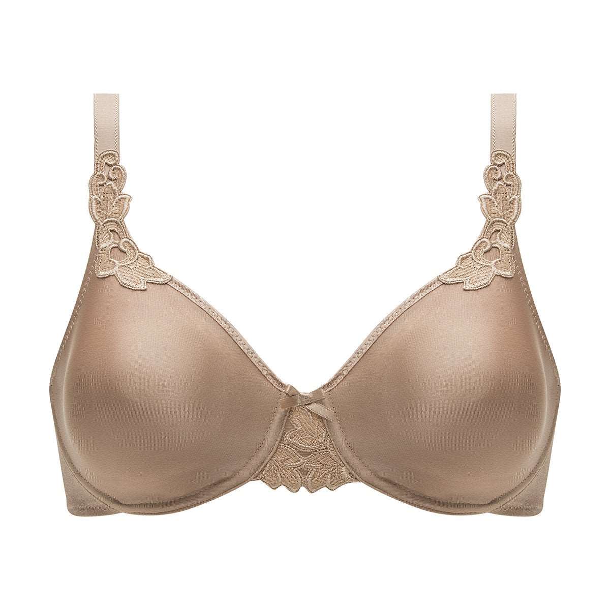 Chantelle bra 2031 Hedona Full Cup Bra in nude beige lingerie canada linea intima how should a bra fit