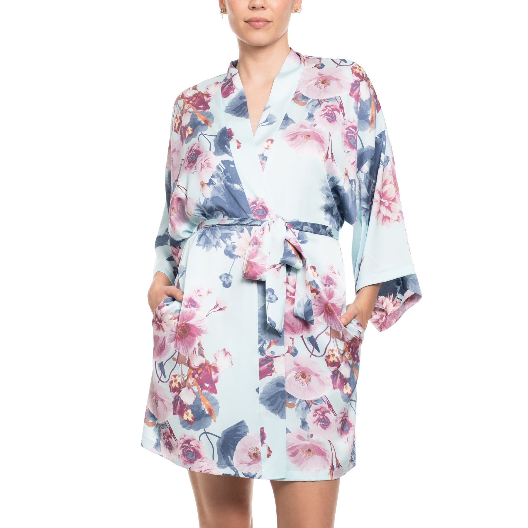 Midnight Bakery Dove Wrap Robe