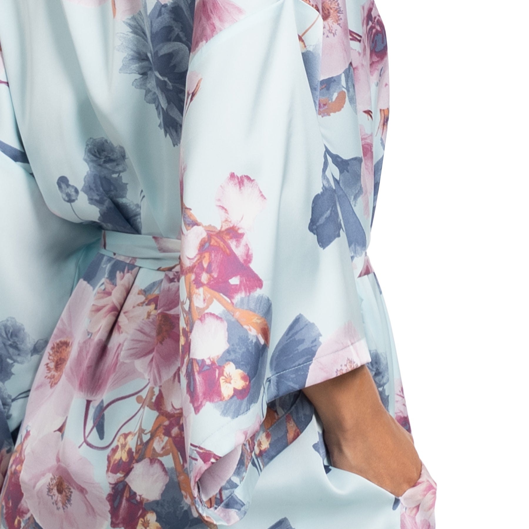 Midnight Bakery Dove Wrap Robe