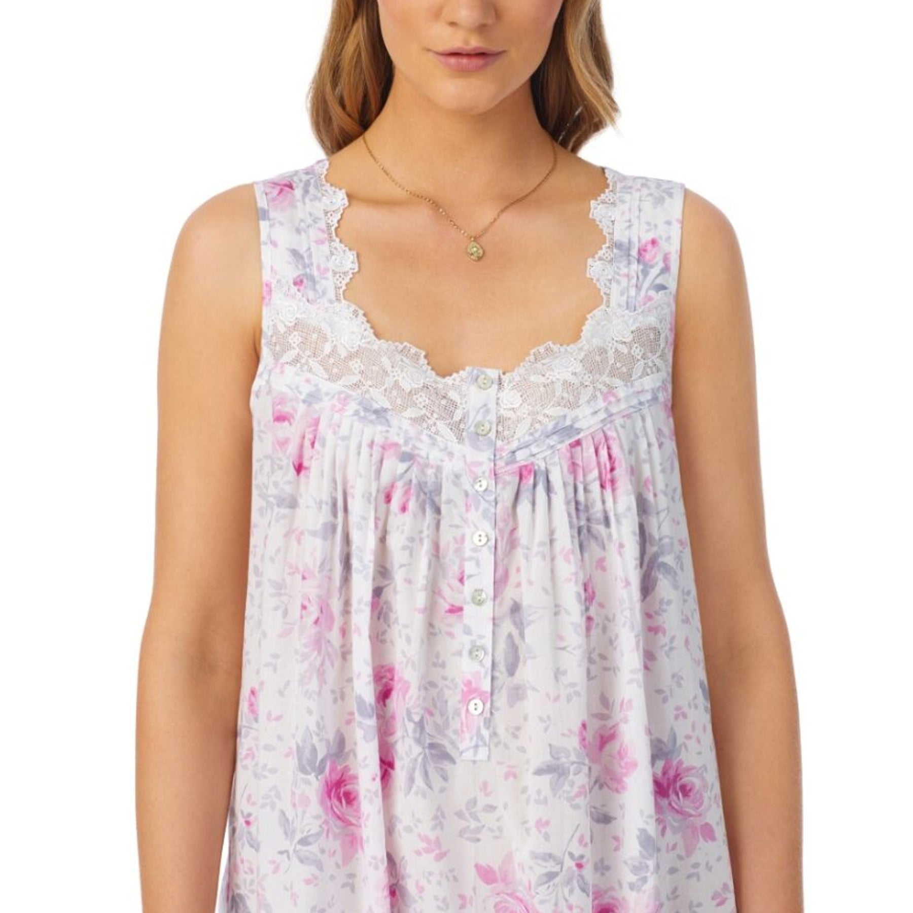 Eileen West Garden Rose Long Gown