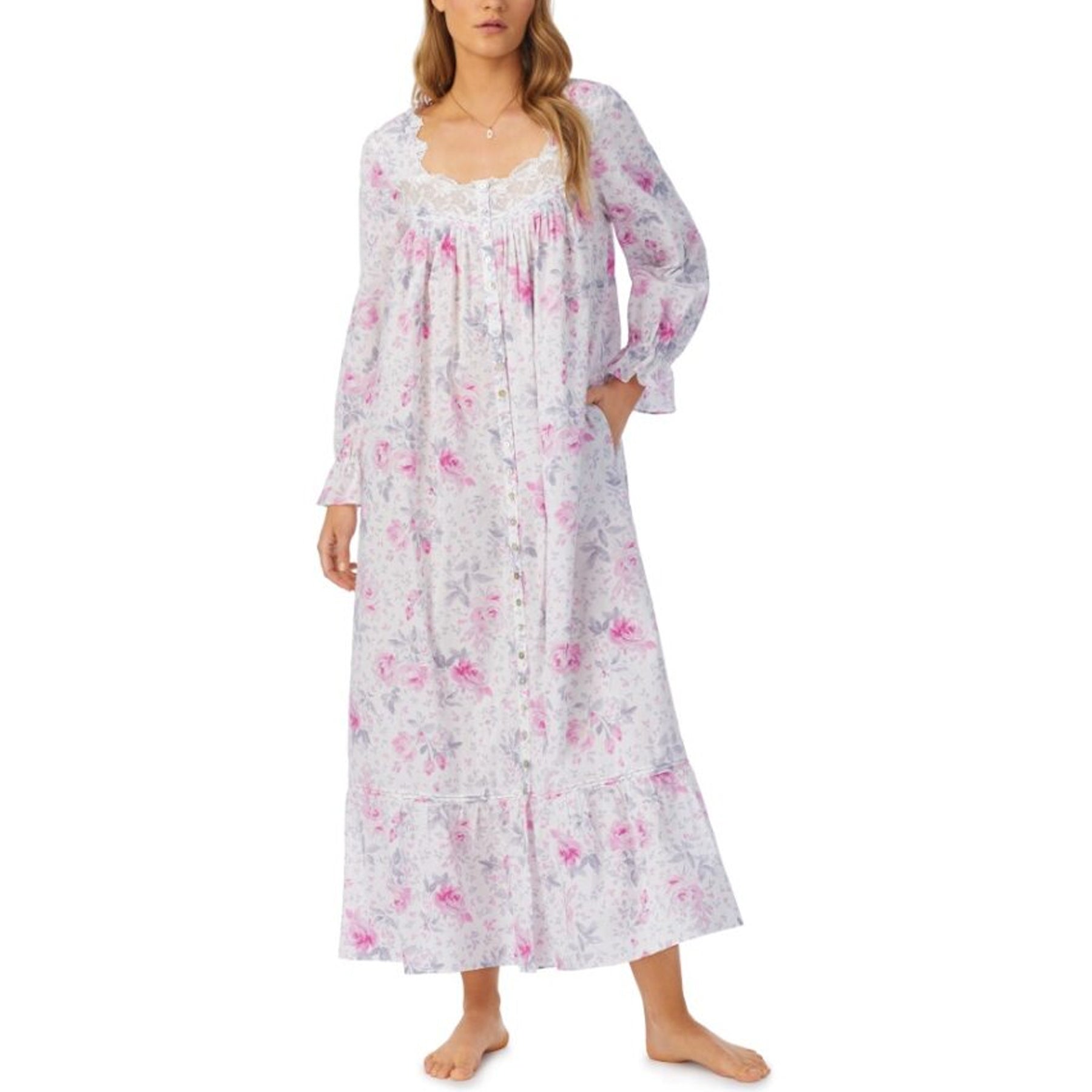 Eileen West Garden Rose Gown Robe