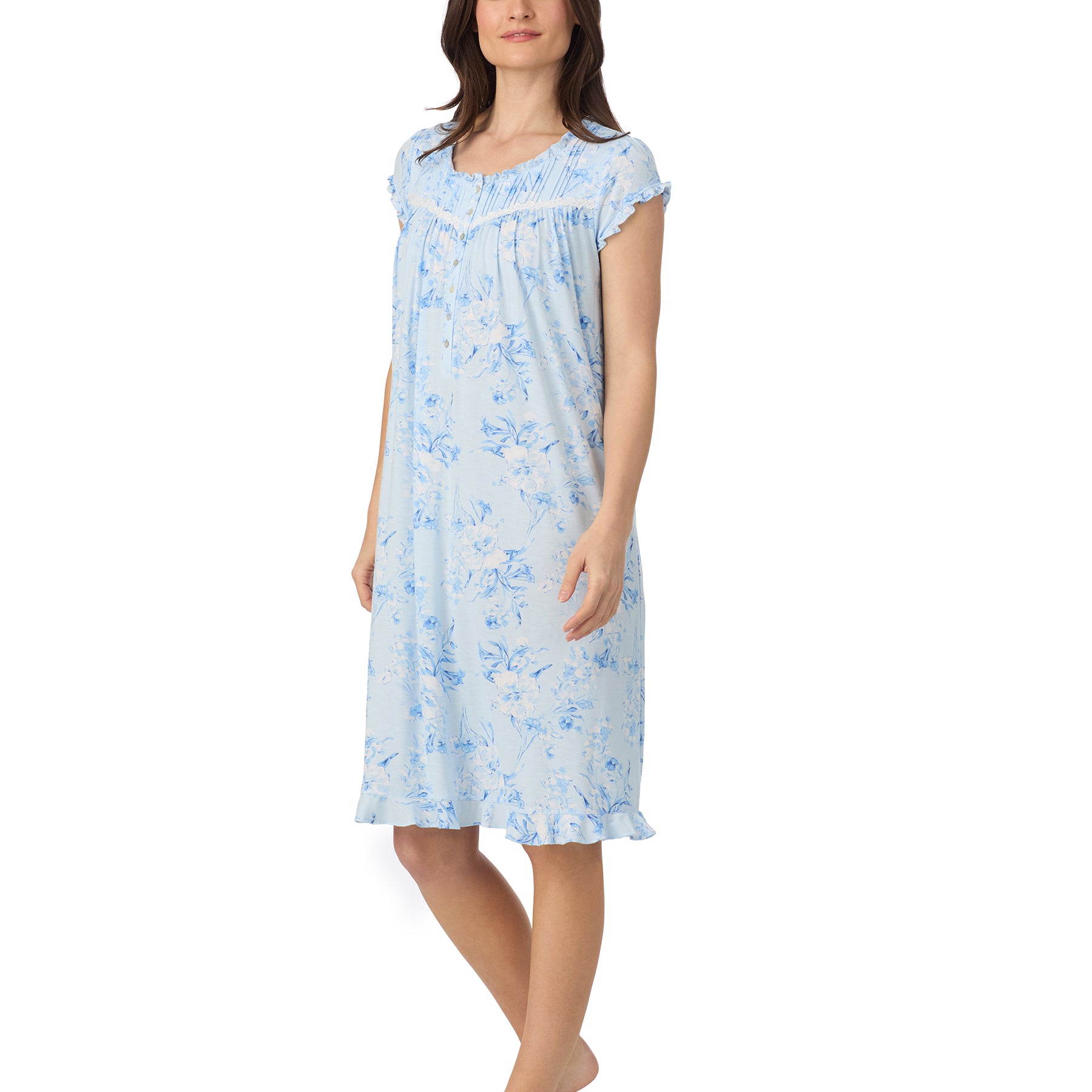 Eileen West Short Sleeve Gown