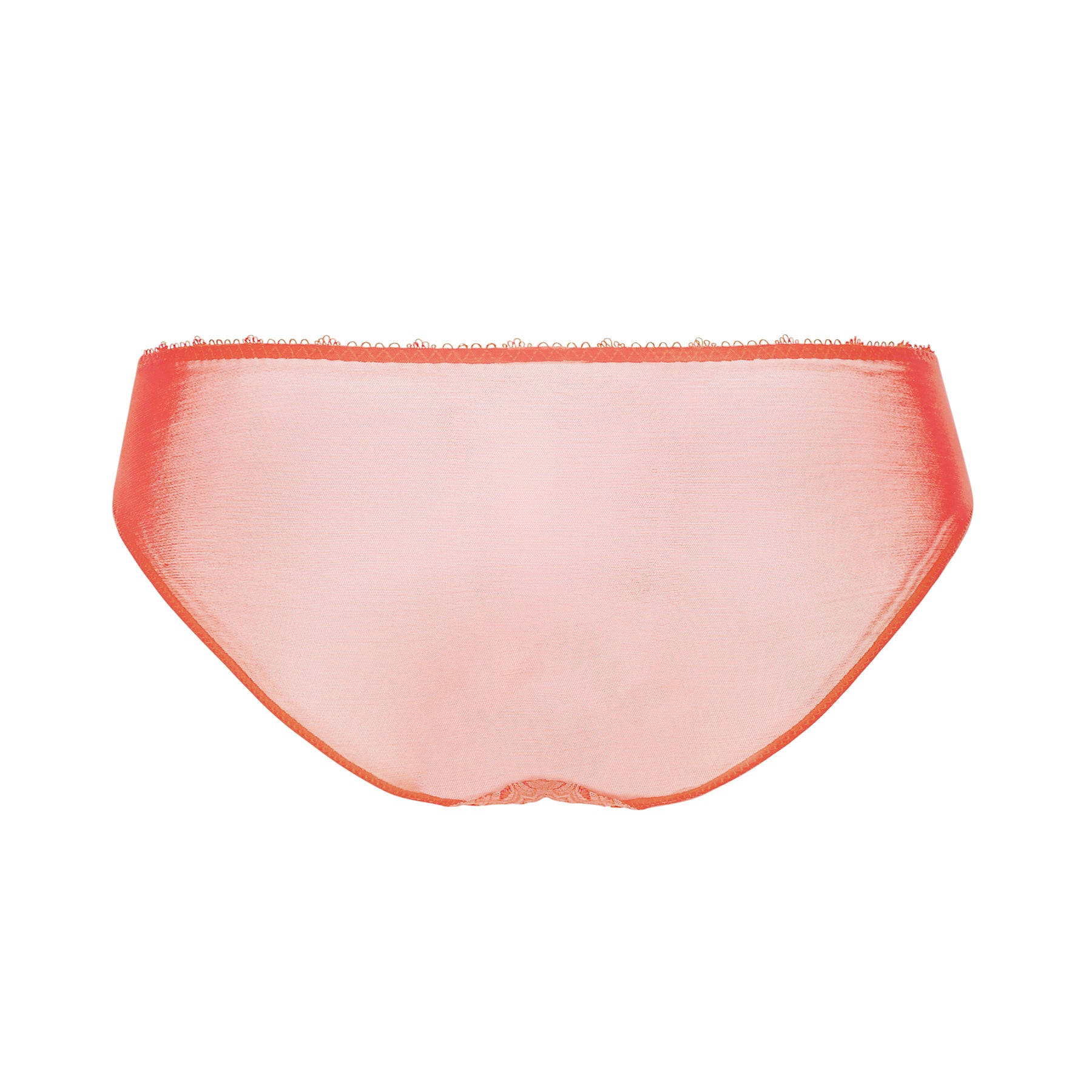 Empreinte Agathe Bikini Brief in Sunset - back view showing soft seamless microfiber finish
