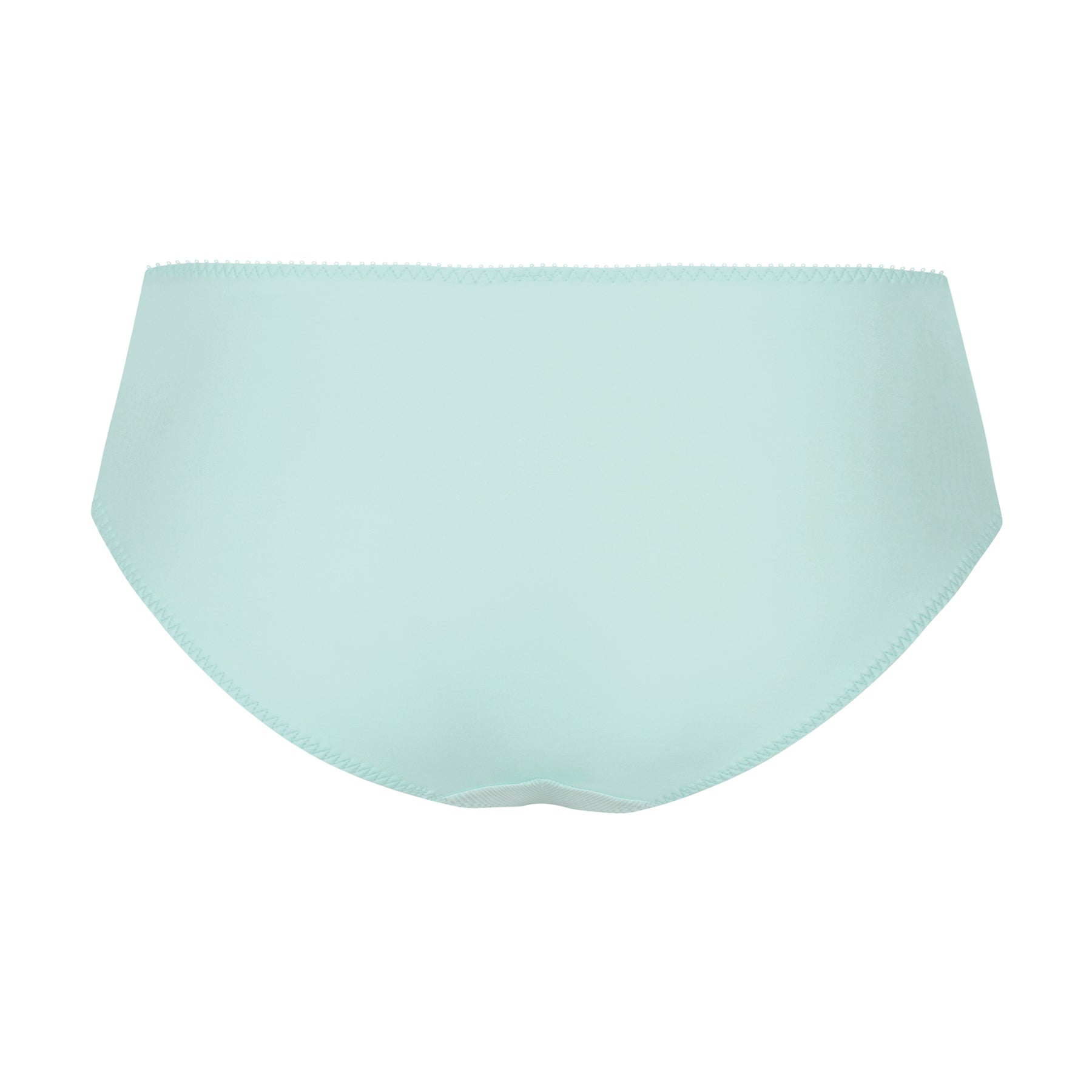 Empreinte May Full Brief in Menthol - back view showing seamless microfiber fabric for invisible wear under clothing