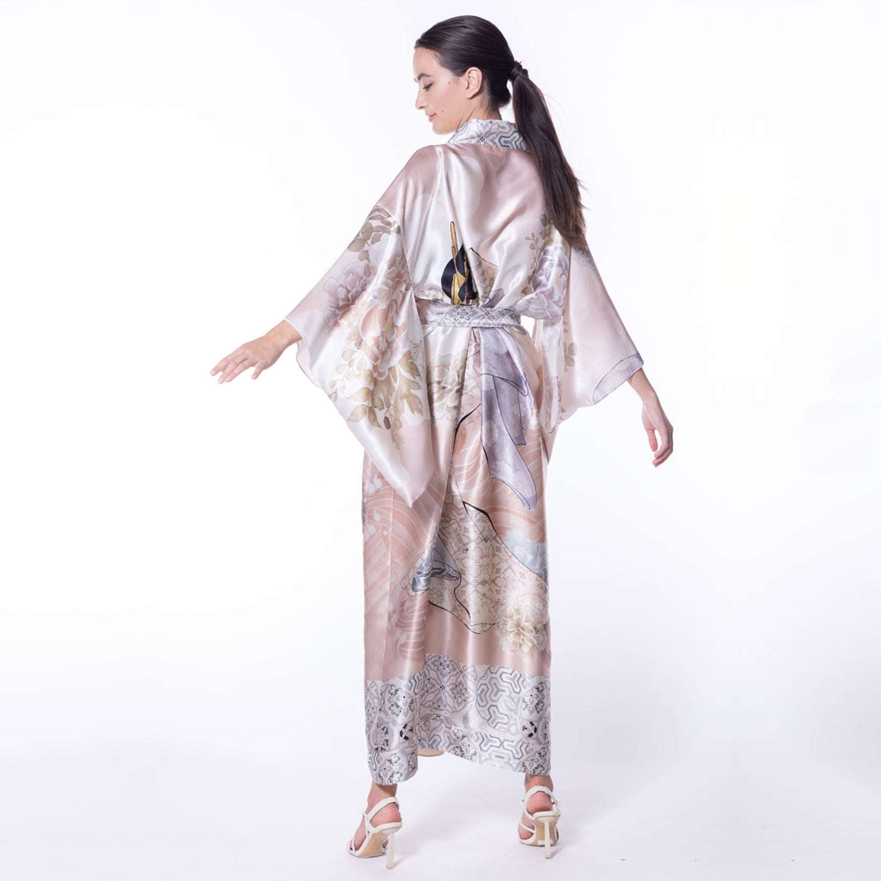 Christine Silk Geisha Long Robe