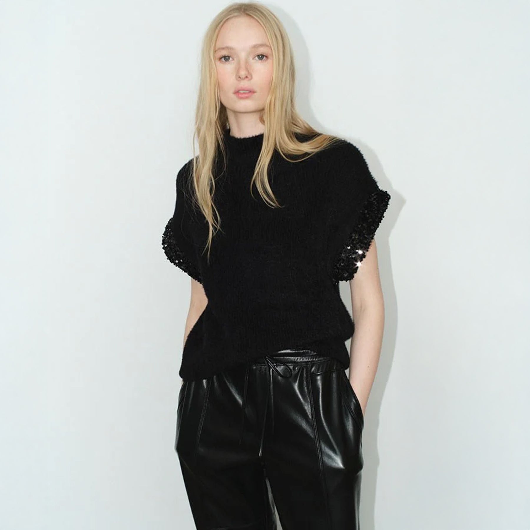 Melissa Nepton Sequins Sweater