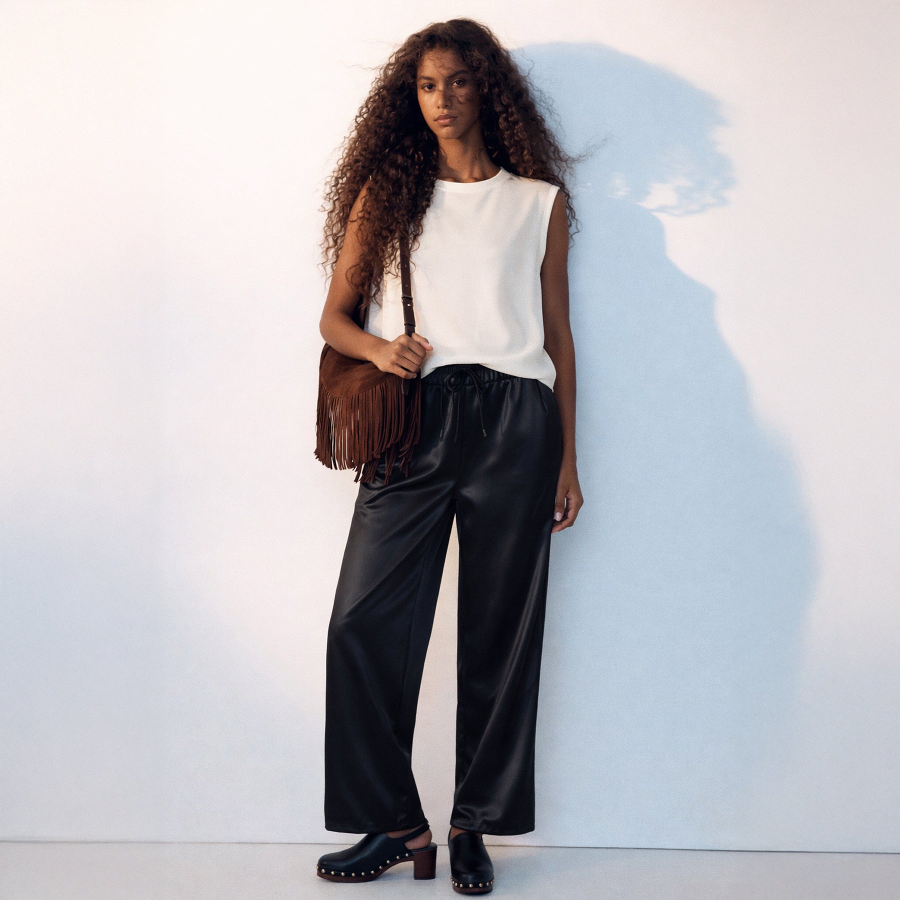 Melissa Nepton Pratt Satin Pants