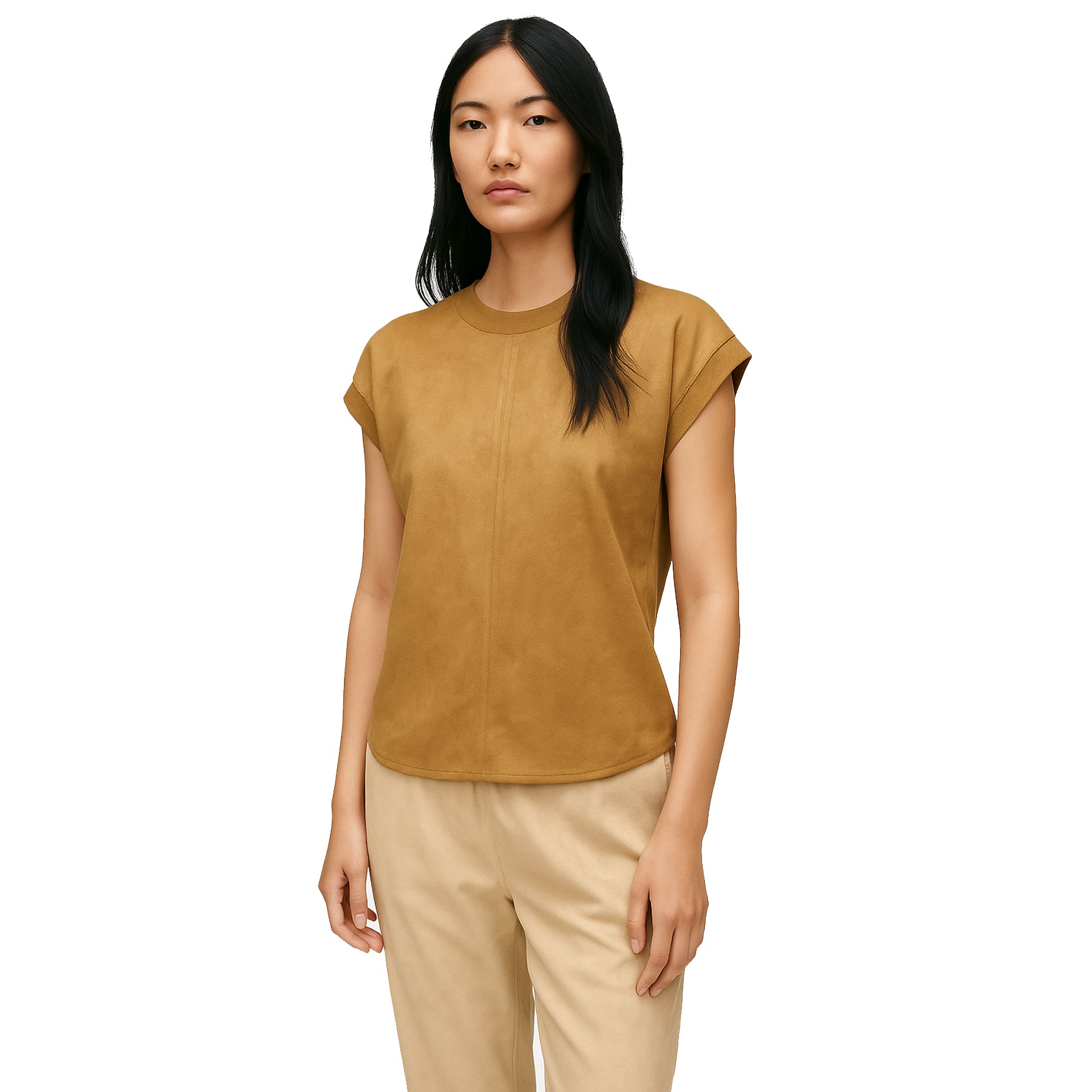 Melissa Nepton Josette Suede Top