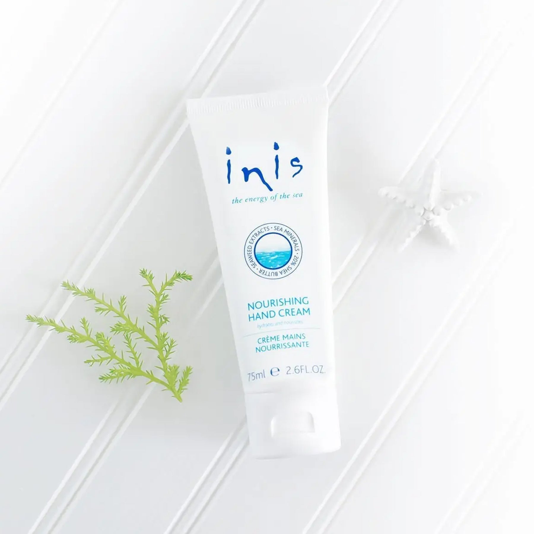 Inis brand nourishing hand cream 75ml/2.6FL.oz.