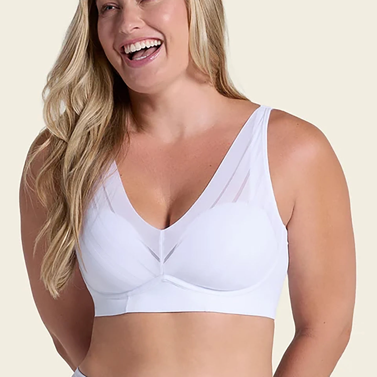 Leonisa Lace Wireless Support Bra