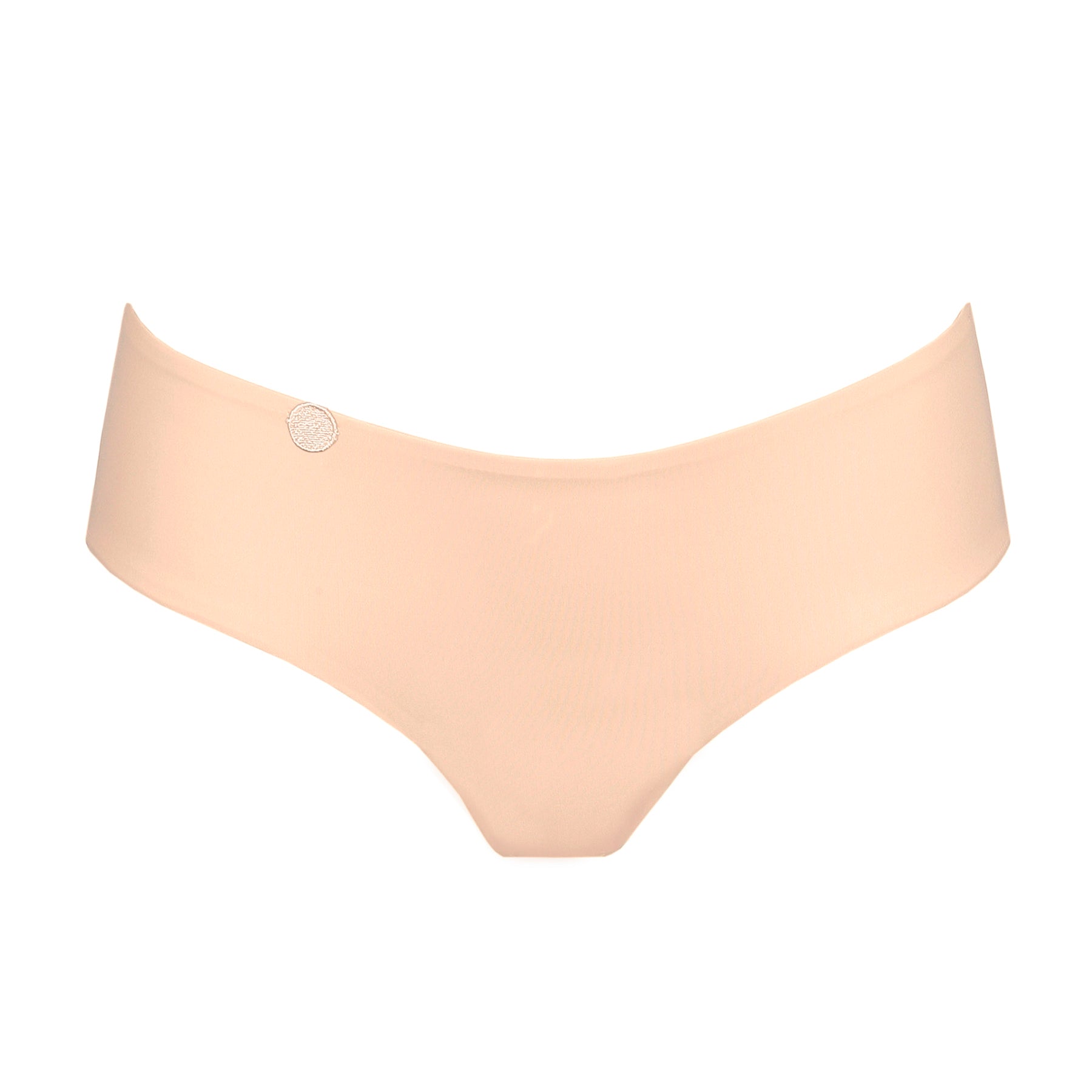 Marie Jo Tom Boyshort in Caffè Latte – seamless nude shorty panty with smooth microfiber and invisible finish under clothing.