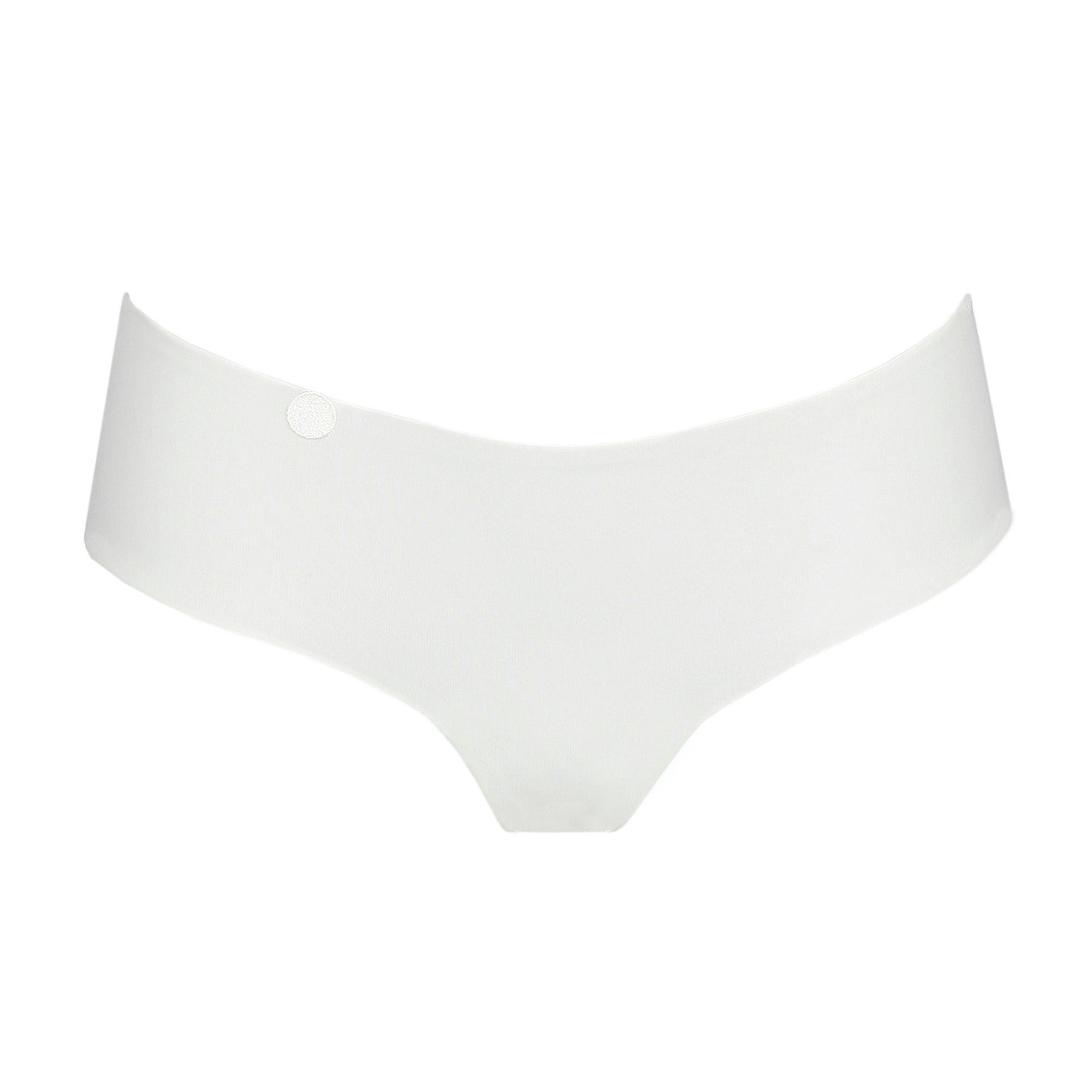 Marie Jo Tom Boyshort in Natural – elegant ivory seamless boyshort panty made from smooth stretch microfiber.