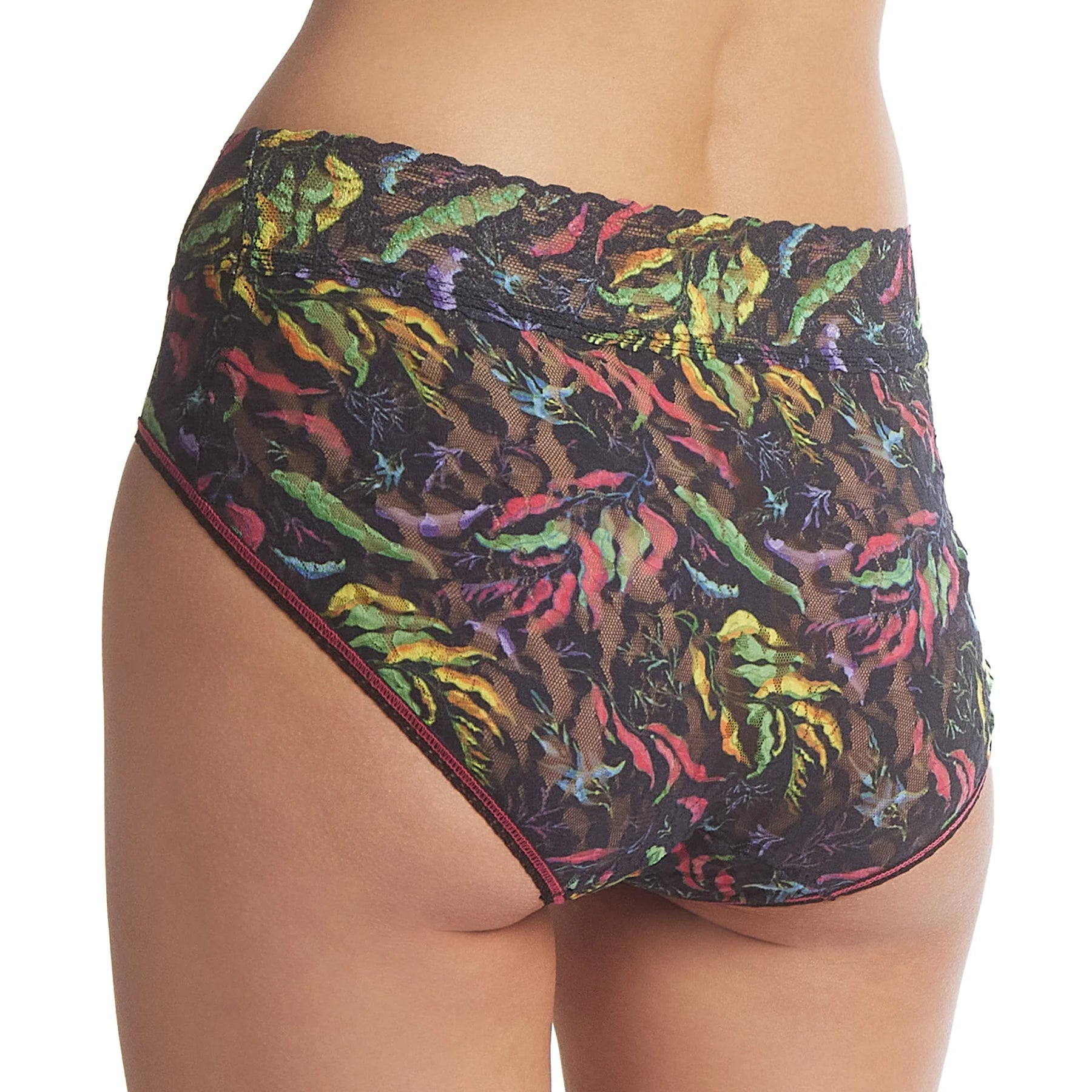 Hanky Panky Printed Lace French Full Brief