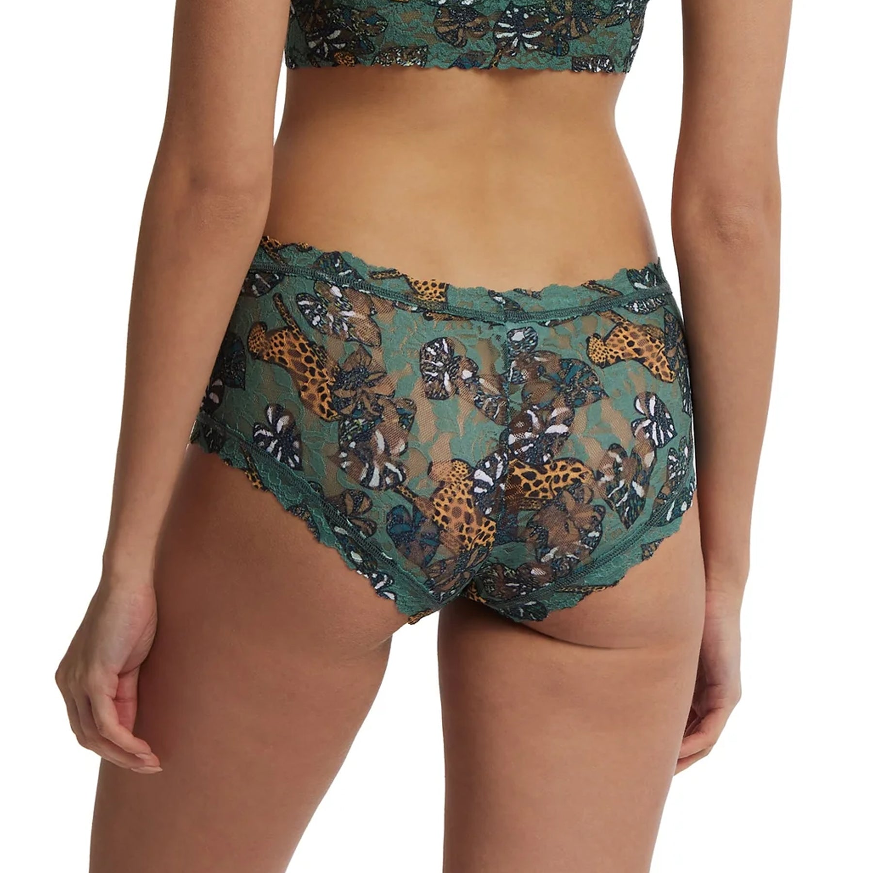 Hanky Panky Printed Lace Boyshort