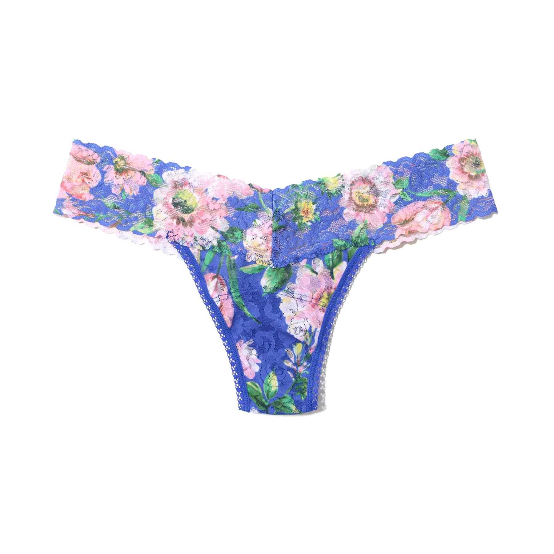 Hanky Panky Printed Lace Low Rise Thong