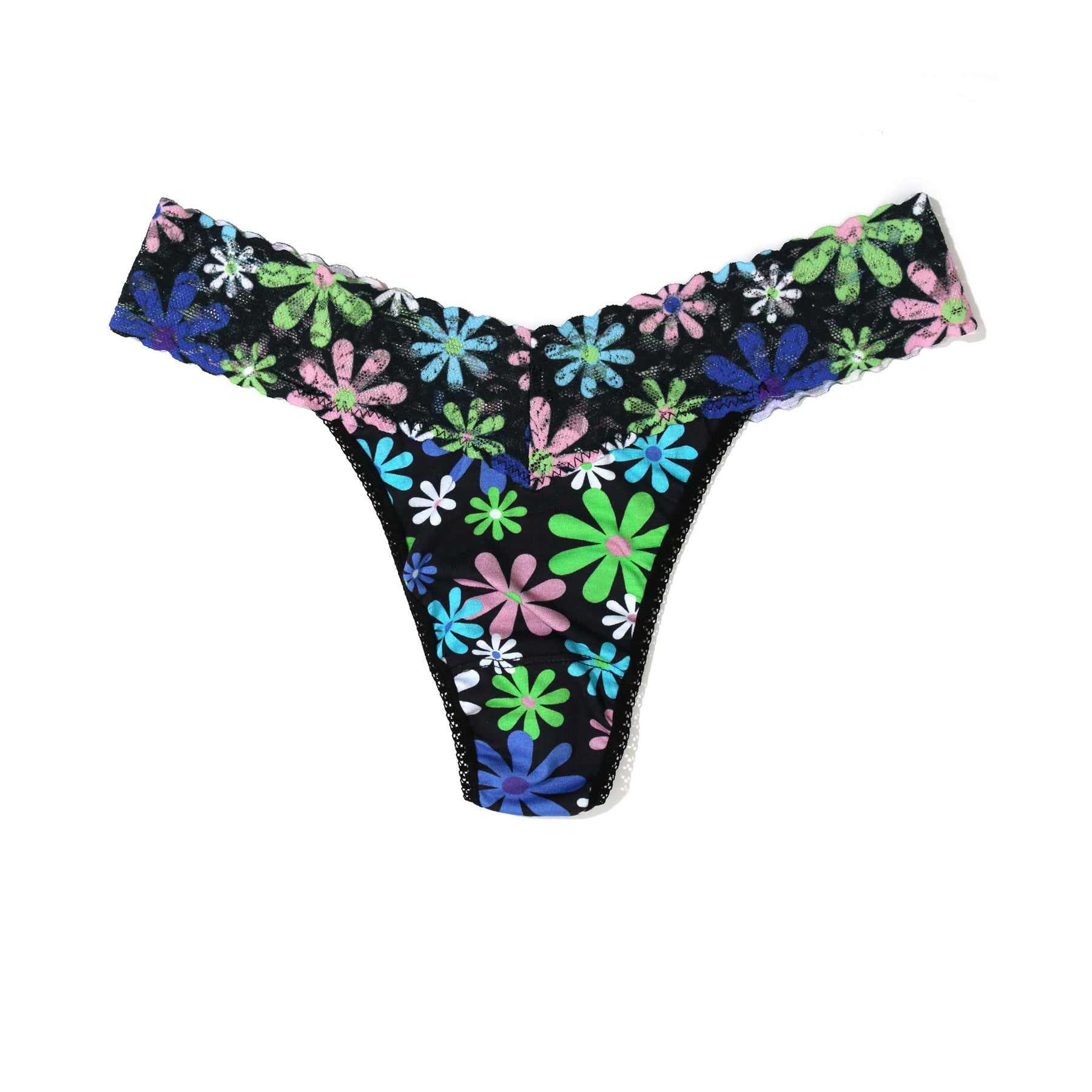 Hanky Panky Printed Supima Cotton Original Rise Thong