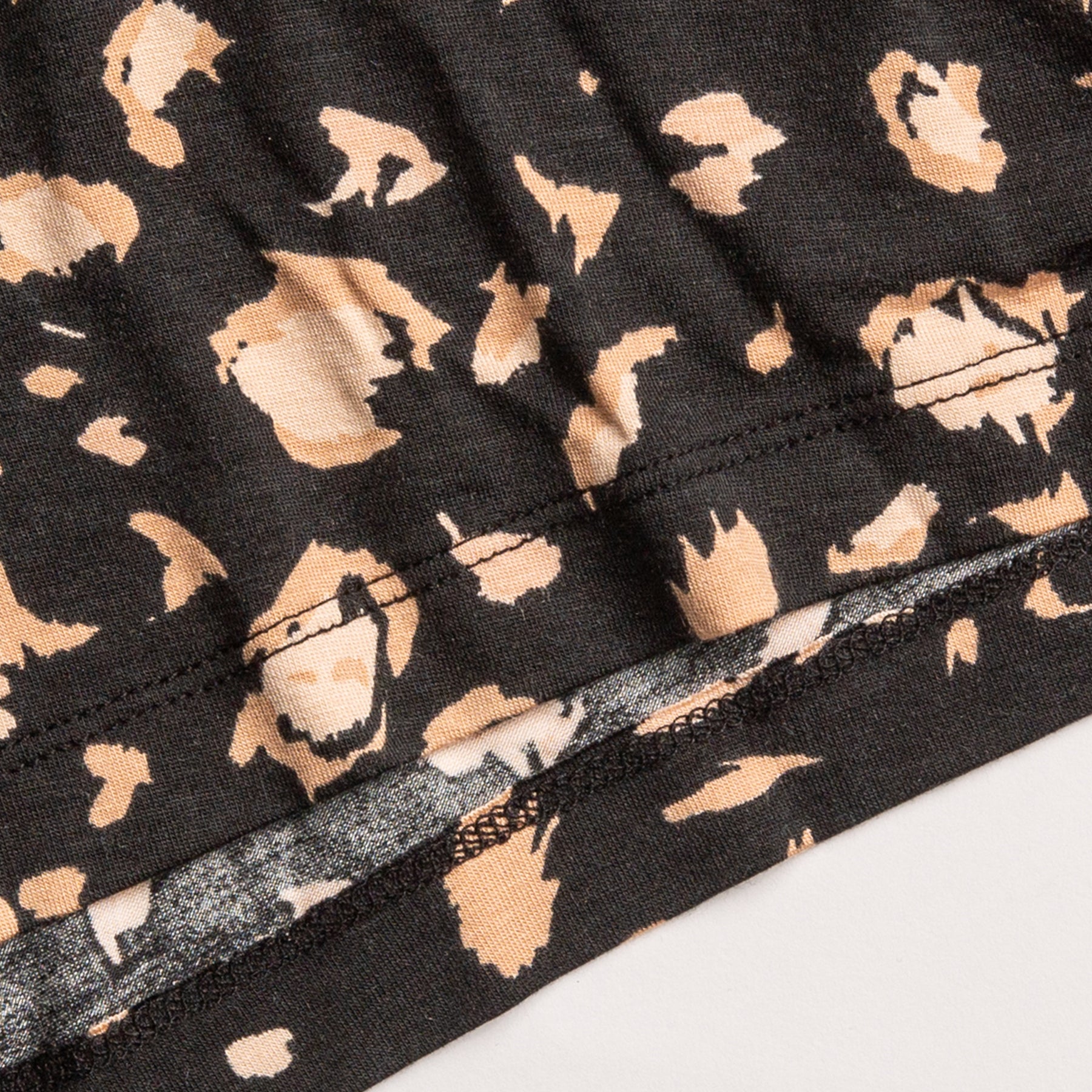 PJ Salvage Black Cheetah Chemise