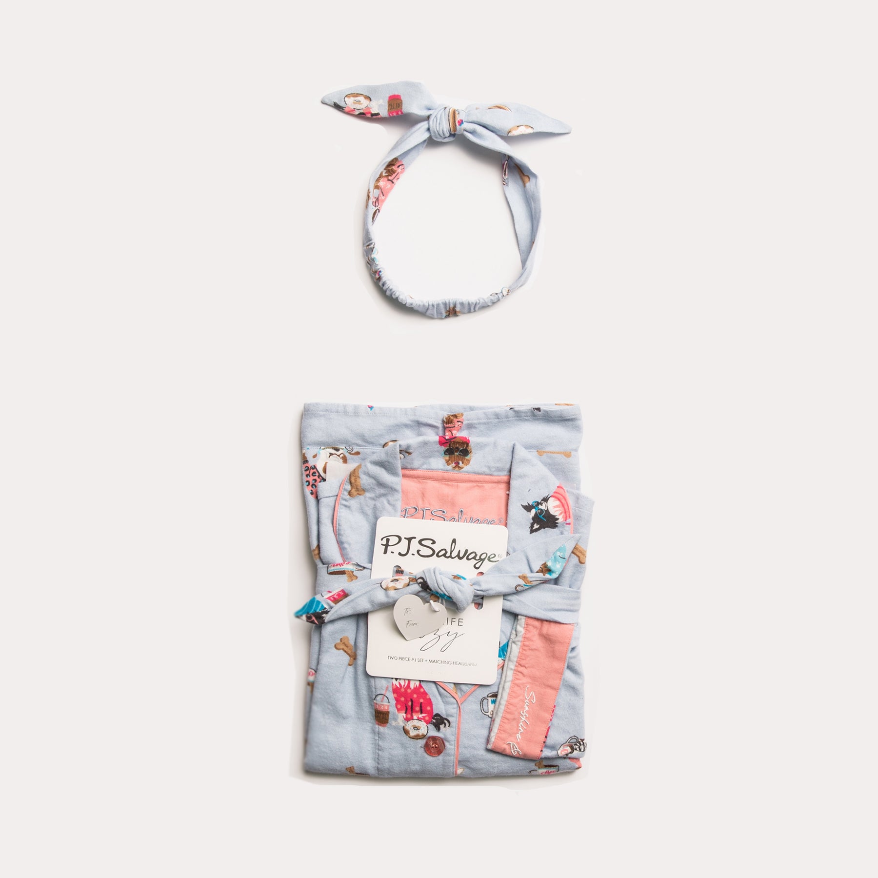 PJ Salvage Flannel PJ Set