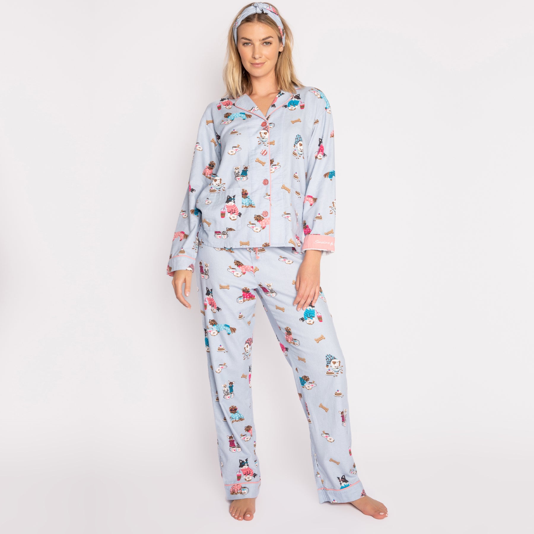 PJ Salvage Flannel PJ Set