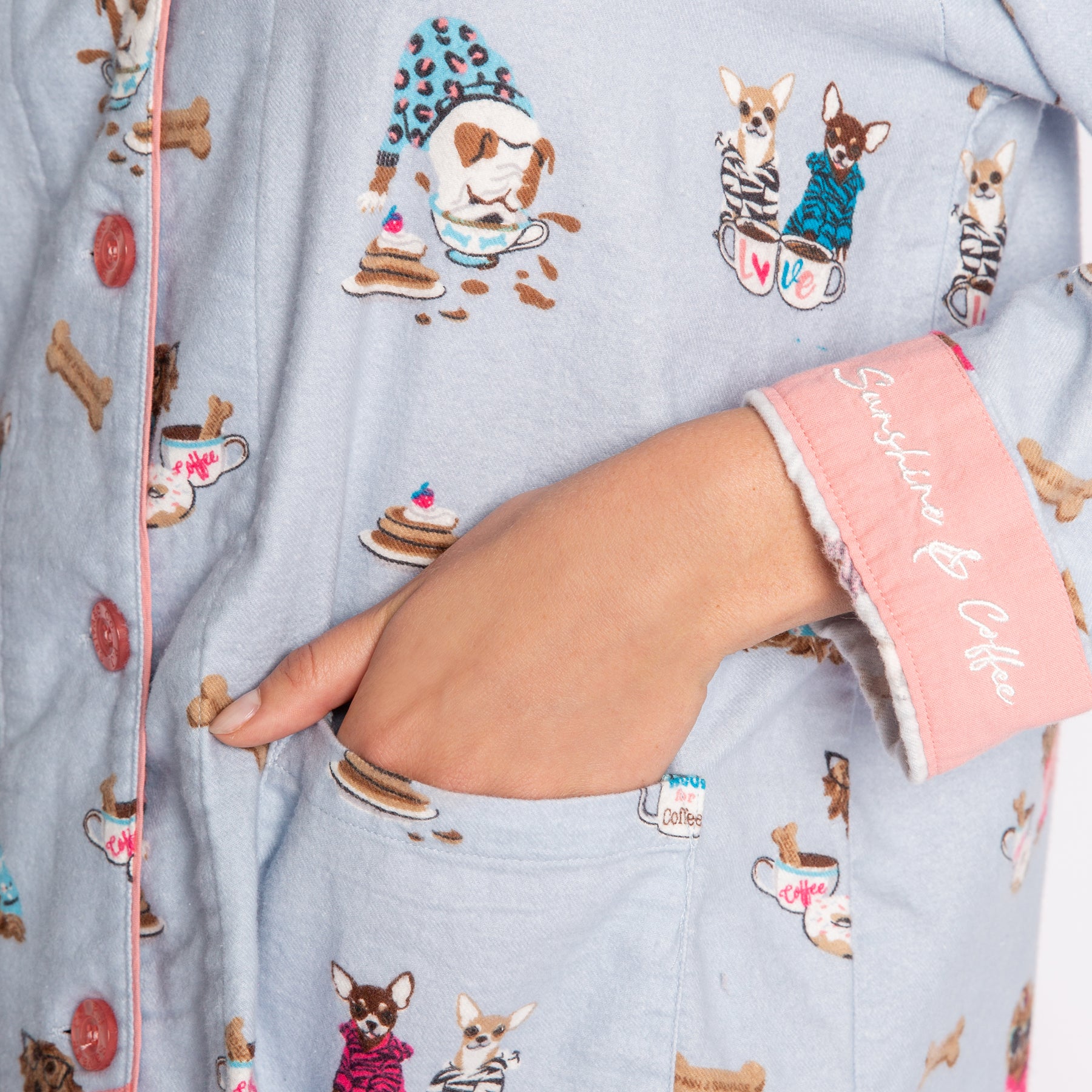 PJ Salvage Flannel PJ Set