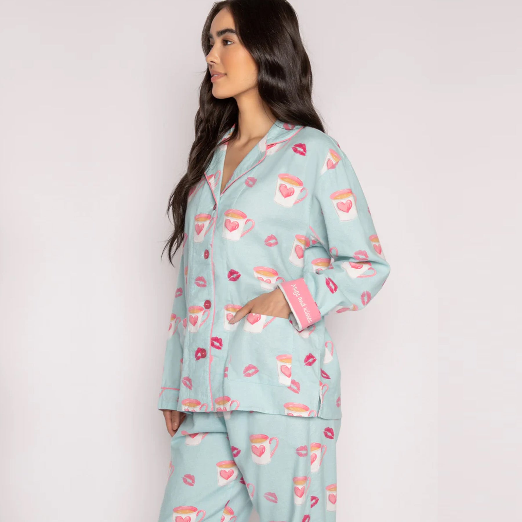 PJ Salvage Flannel PJ Set