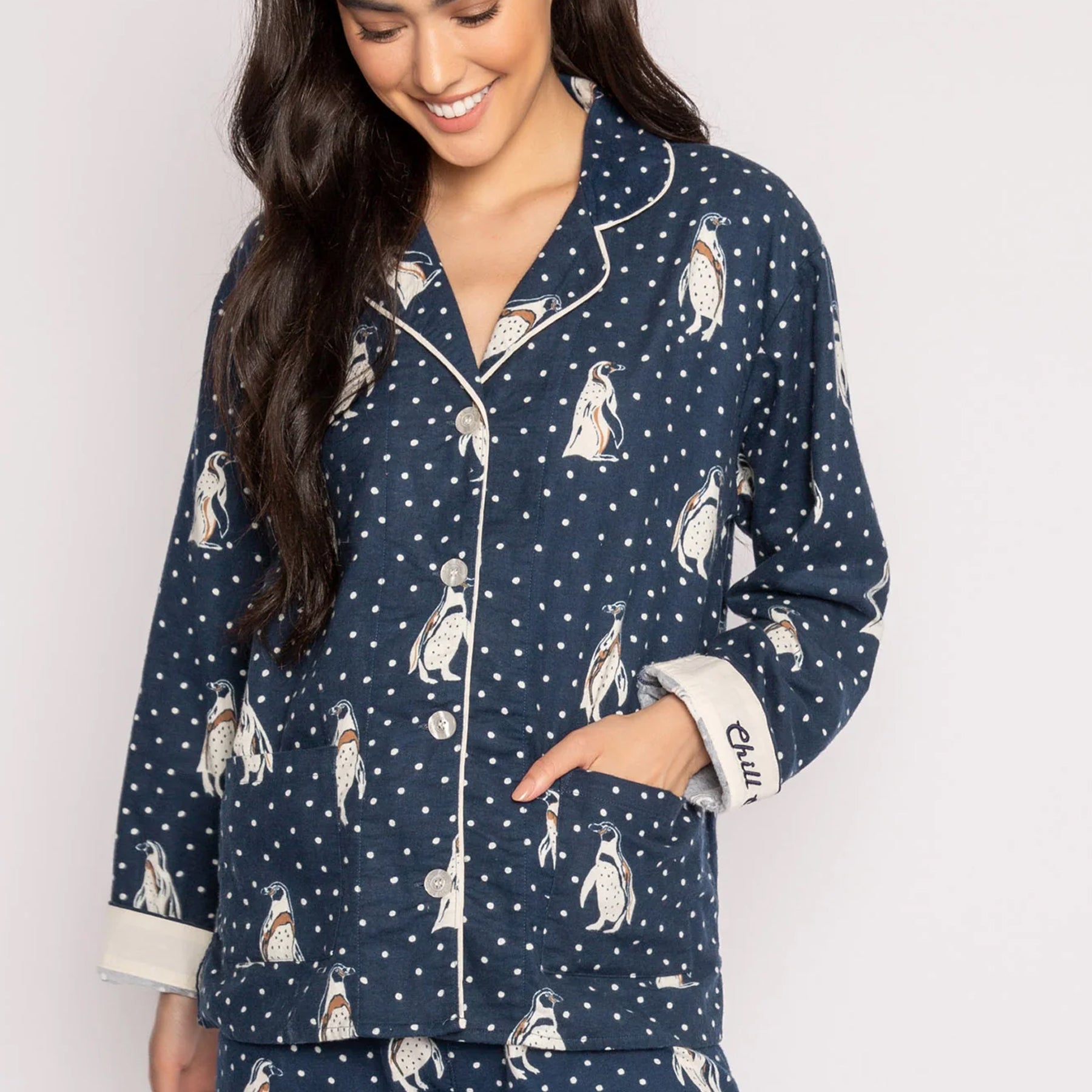 PJ Salvage Flannel PJ Set