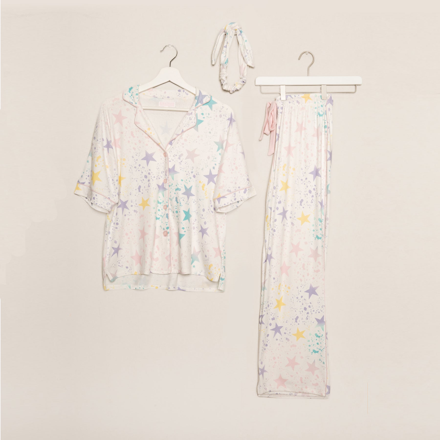 PJ Salvage Star Splatter Classic PJ Set